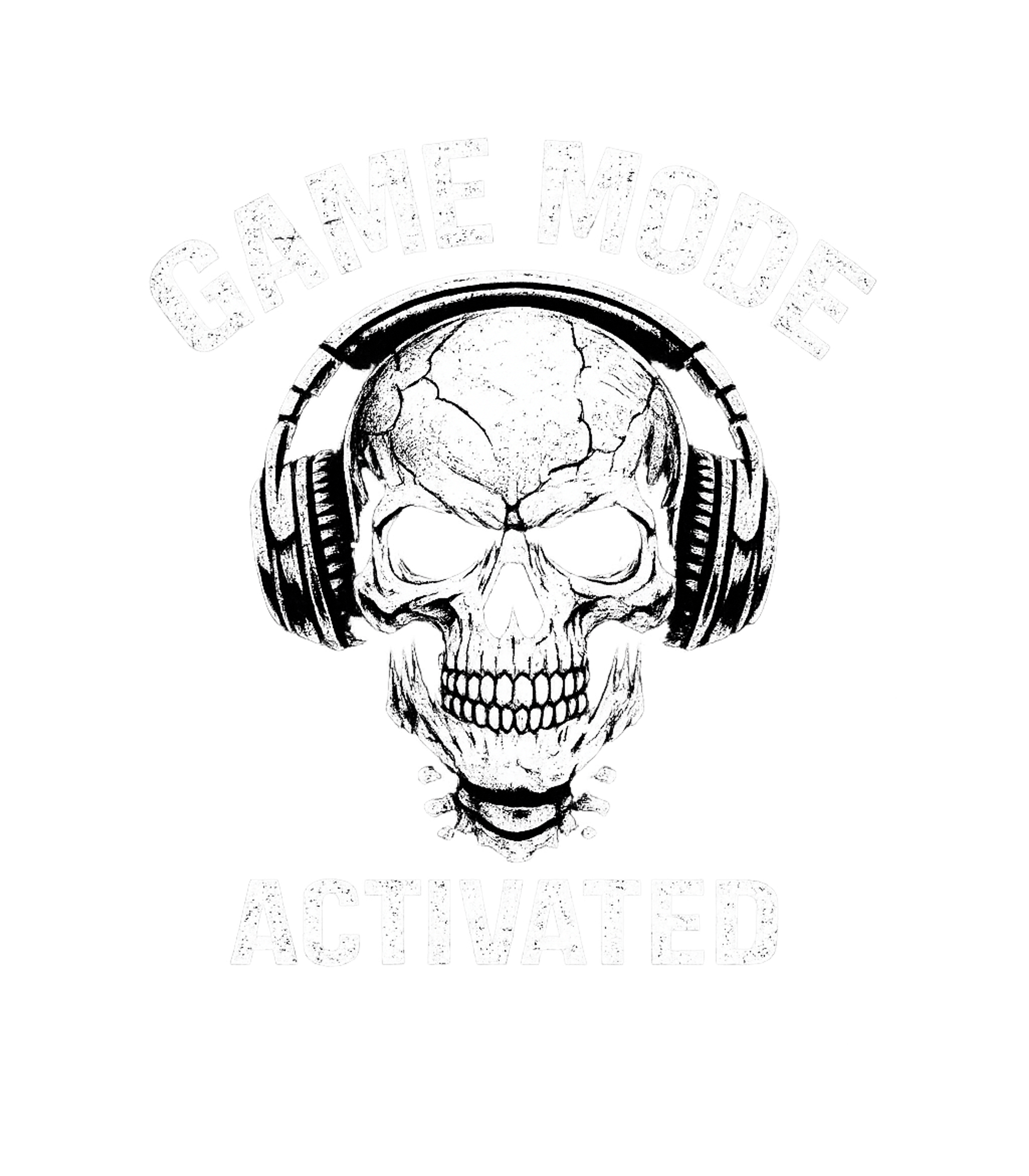 Game Mode Activated Gaming Premium T-Shirt featuring This gritty black and white design features a detailed skull – designed by Geoff Brown @ SunFrog Game Mode Activated Gaming Premium T-Shirt featuring This gritty black and white design features a detailed skull – designed by Geoff Brown @ SunFrog
