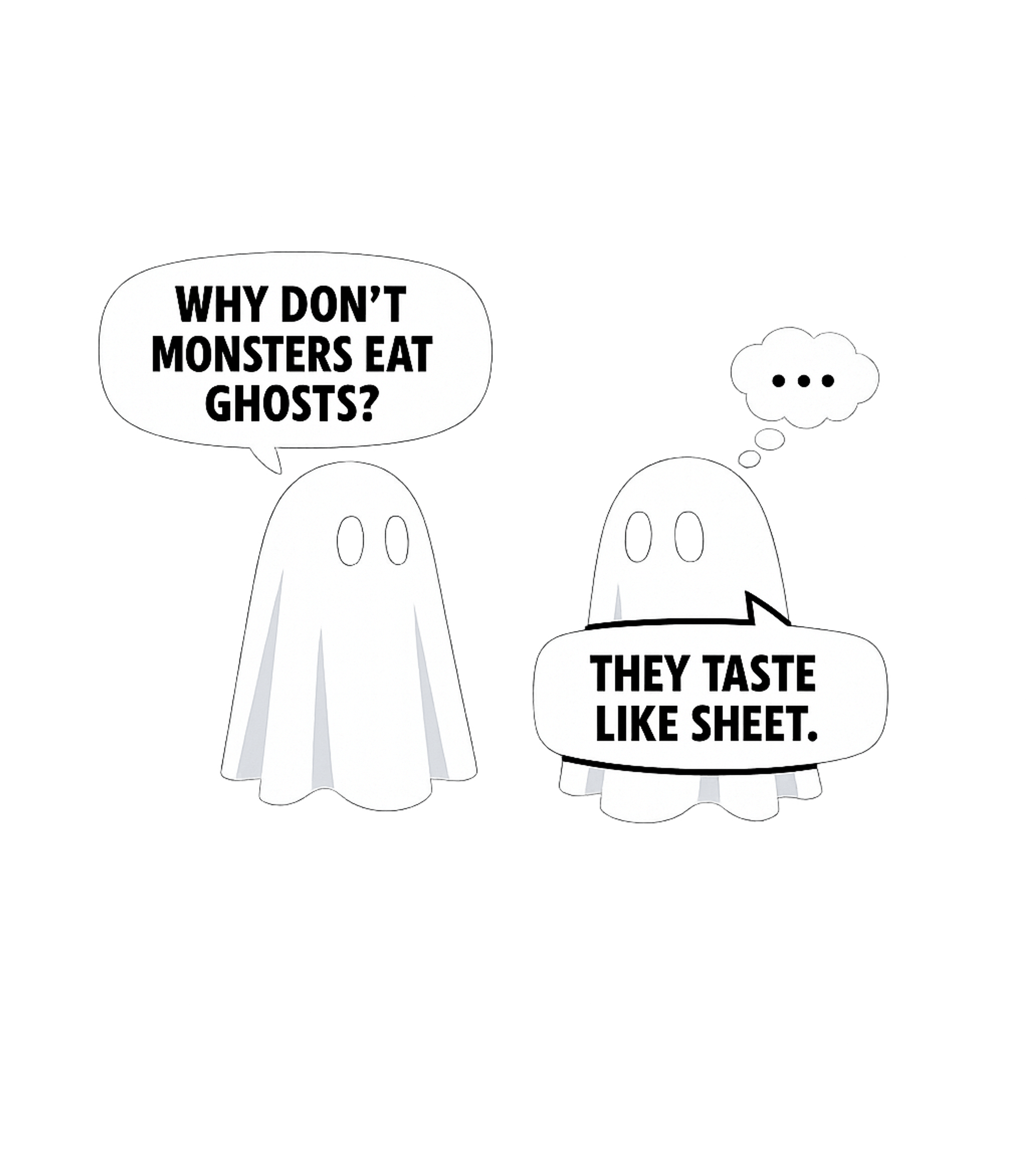 Ghost Joke Men's T Shirt Graphic Premium T-Shirt featuring Generated via Design Mixer – designed by Geoff Brown @ SunFrog Ghost Joke Men's T Shirt Graphic Premium T-Shirt featuring Generated via Design Mixer – designed by Geoff Brown @ SunFrog