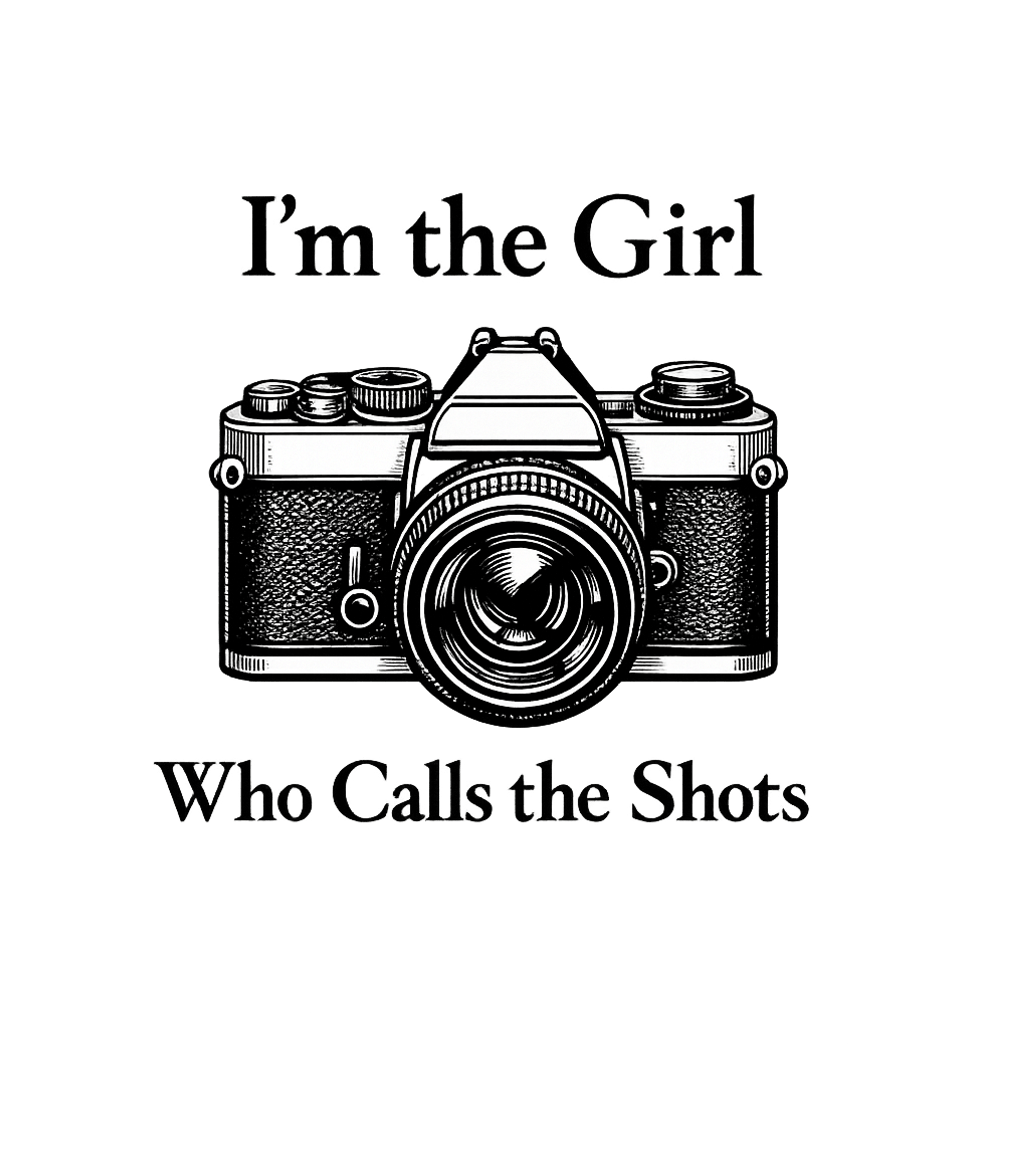 Girl Calls The Shots Photography Hooded Sweatshirt featuring This graphic features a cool, retro camera design paired wit – designed by Geoff Brown @ SunFrog Girl Calls The Shots Photography Hooded Sweatshirt featuring This graphic features a cool, retro camera design paired wit – designed by Geoff Brown @ SunFrog