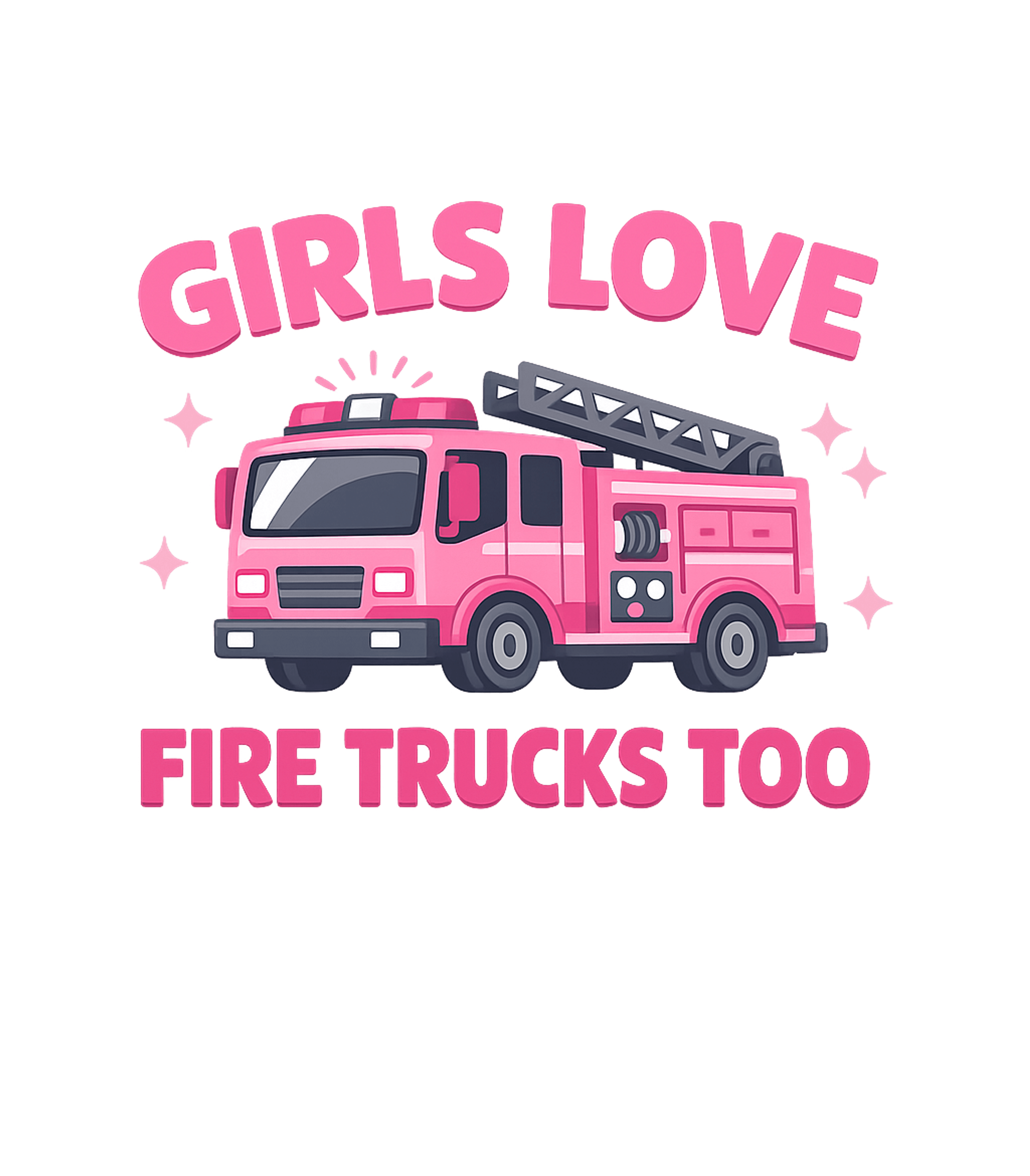 Girls Love Fire Trucks Firefighter Hooded Sweatshirt featuring This cute graphic features a vibrant pink fire truck and the – designed by Geoff Brown @ SunFrog Girls Love Fire Trucks Firefighter Hooded Sweatshirt featuring This cute graphic features a vibrant pink fire truck and the – designed by Geoff Brown @ SunFrog