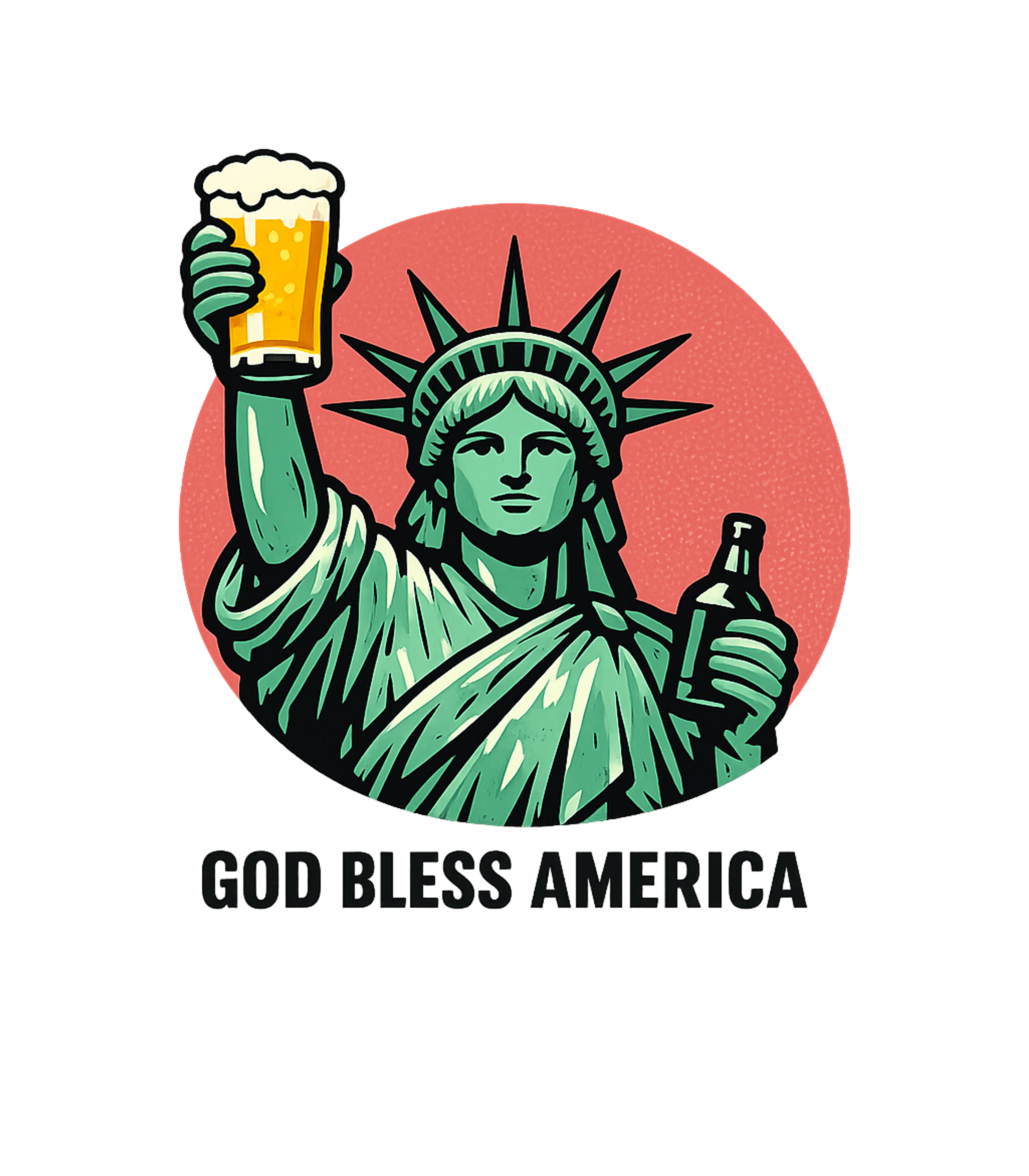 God Bless America Beer Freedom / Constitution Premium T-Shirt featuring Celebrate American freedom with this vibrant graphic featuri – designed by Geoff Brown @ SunFrog God Bless America Beer Freedom / Constitution Premium T-Shirt featuring Celebrate American freedom with this vibrant graphic featuri – designed by Geoff Brown @ SunFrog