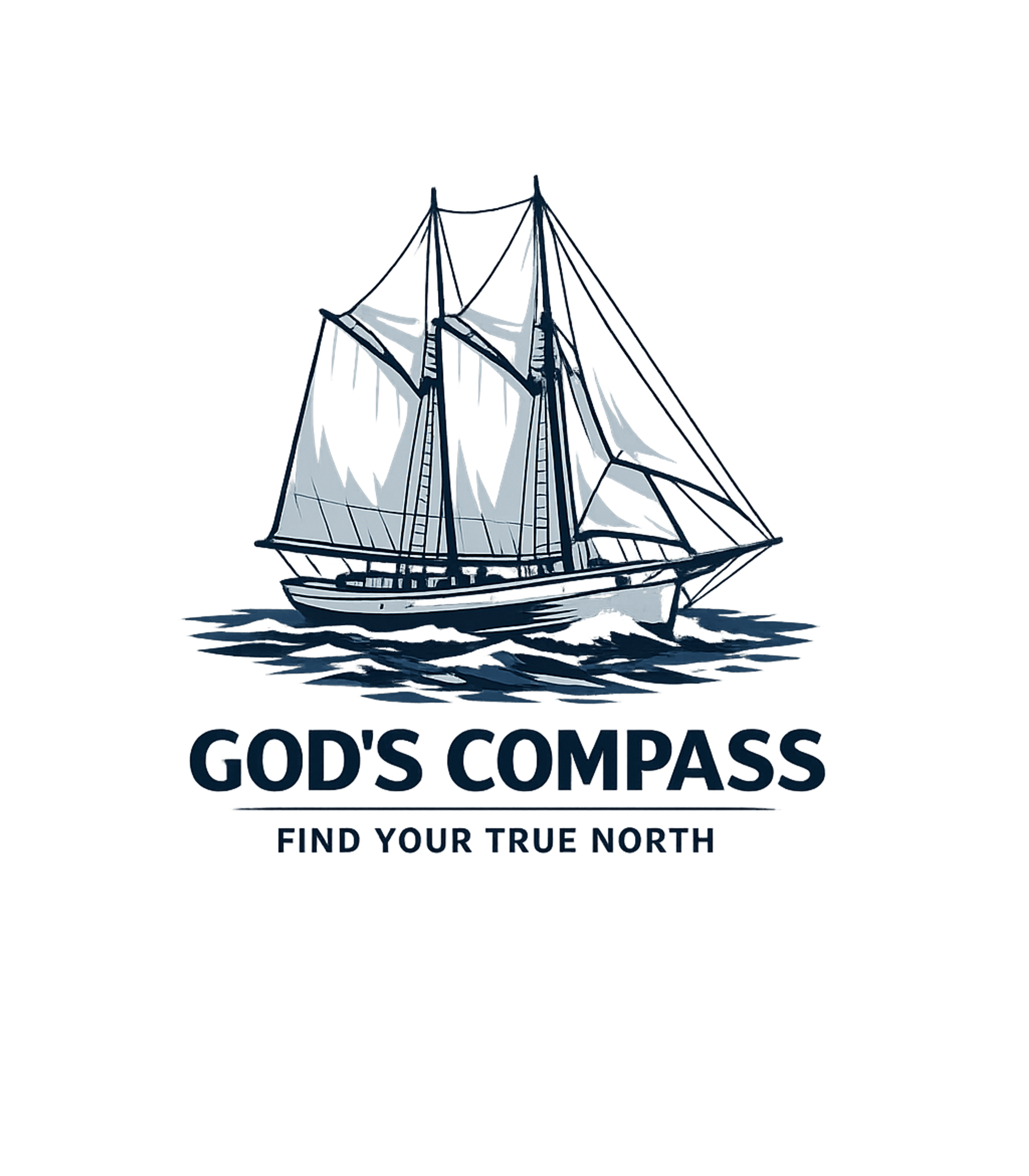 God's Compass Ship Inspirational Messages Crewneck Sweatshirt featuring Navigate life's journey with this inspiring tee featuring a – designed by Geoff Brown @ SunFrog God's Compass Ship Inspirational Messages Crewneck Sweatshirt featuring Navigate life's journey with this inspiring tee featuring a – designed by Geoff Brown @ SunFrog