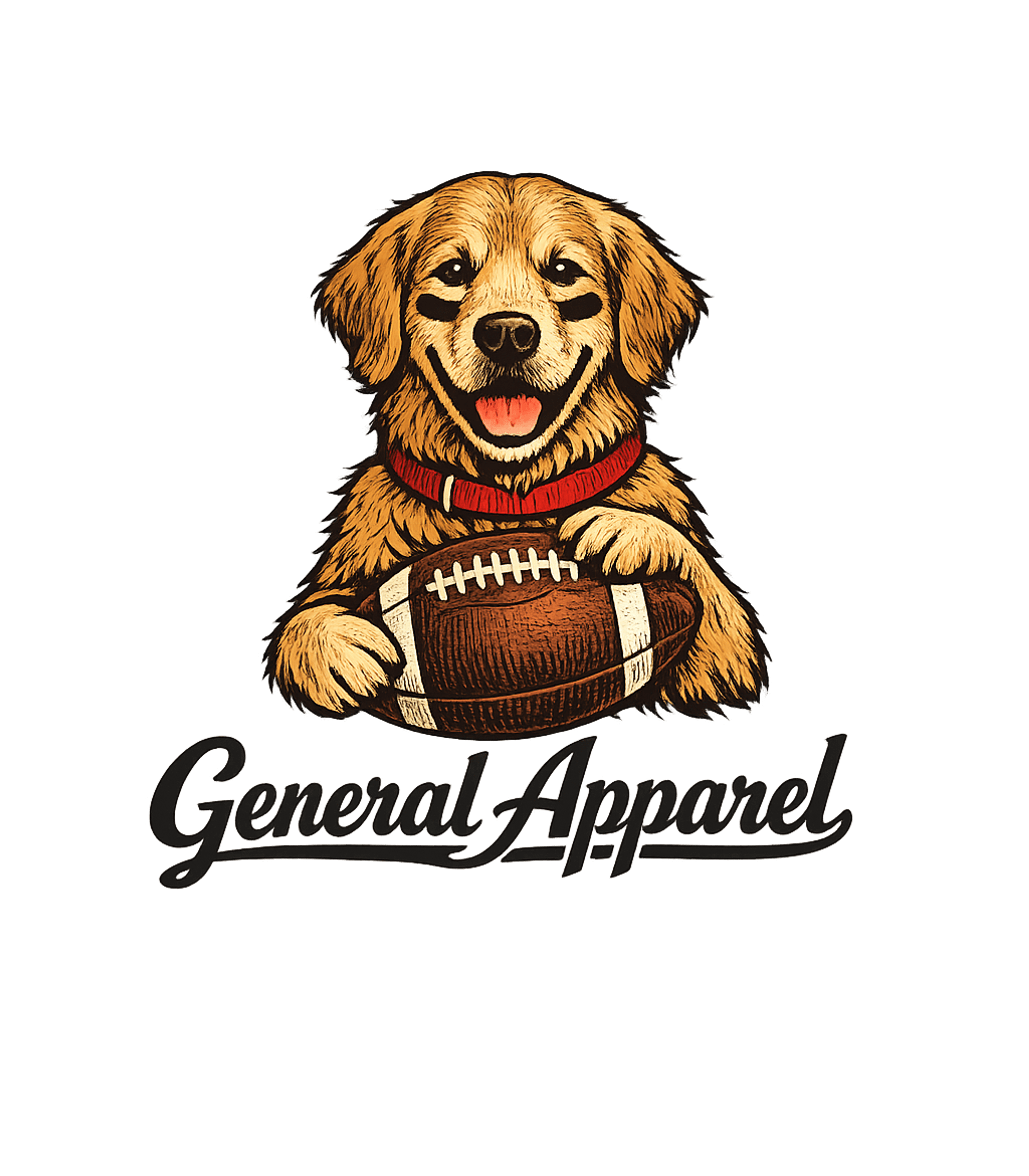 Golden Retriever Football Star Dogs Crewneck Sweatshirt featuring Show your love for dogs and football with this charming grap – designed by Geoff Brown @ SunFrog Golden Retriever Football Star Dogs Crewneck Sweatshirt featuring Show your love for dogs and football with this charming grap – designed by Geoff Brown @ SunFrog