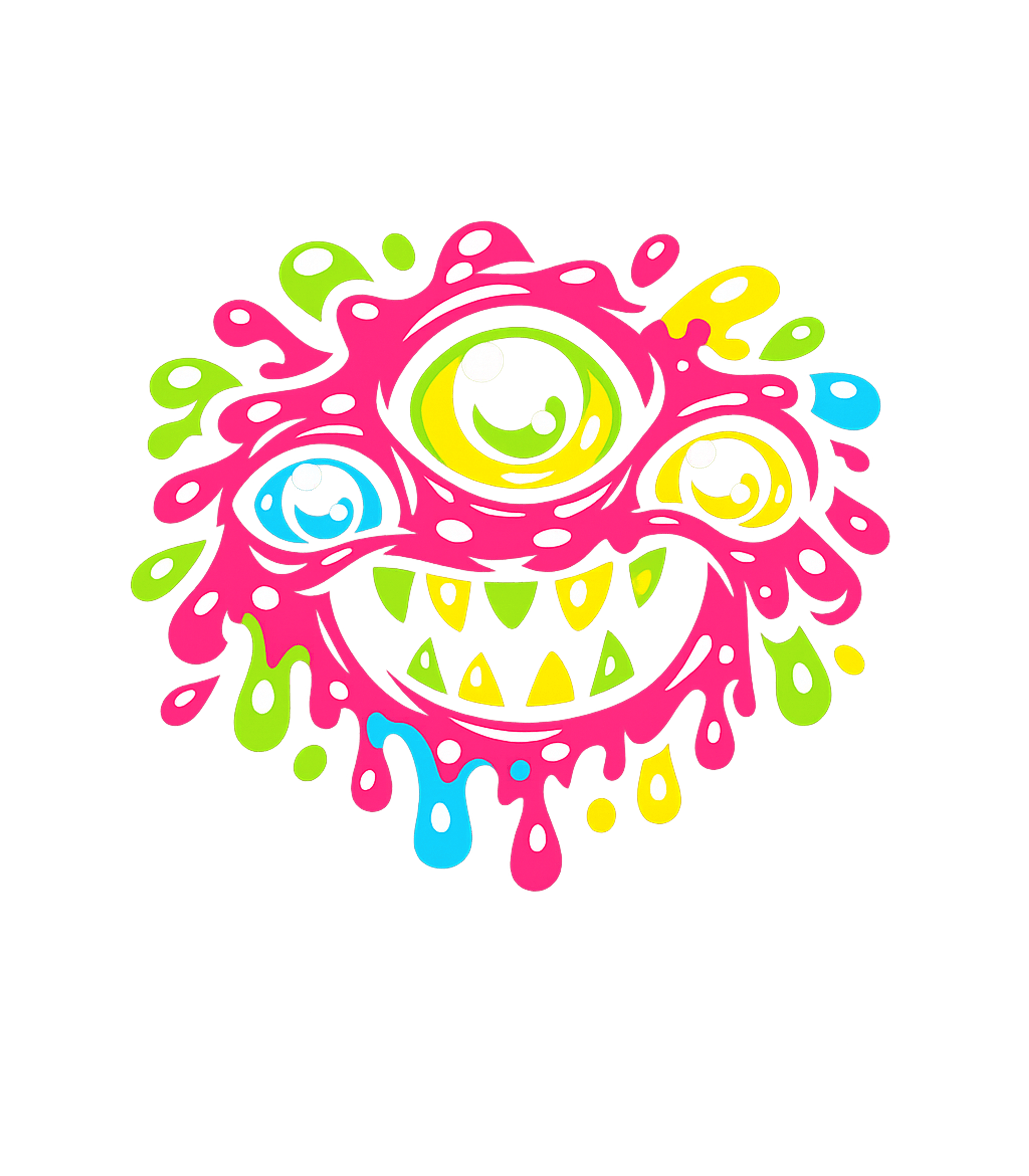 Gooey Monster Smile halloween Premium T-Shirt featuring This vibrant, splattered monster artwork features a playful, – designed by Geoff Brown @ SunFrog Gooey Monster Smile halloween Premium T-Shirt featuring This vibrant, splattered monster artwork features a playful, – designed by Geoff Brown @ SunFrog