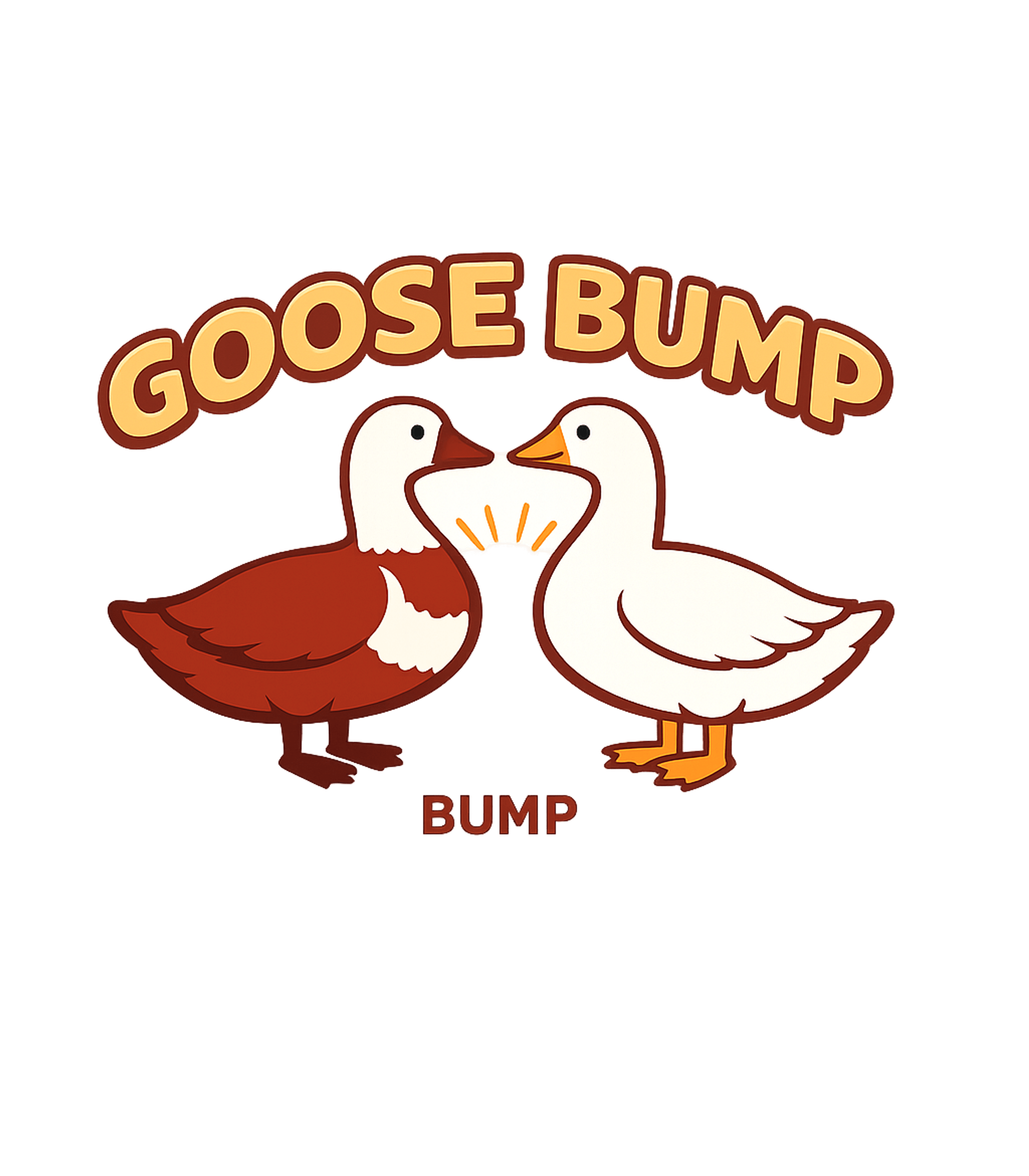 Goose Bump Pun Dad Jokes Hooded Sweatshirt featuring This whimsical t-shirt features two cartoon ducks creating a – designed by Geoff Brown @ SunFrog Goose Bump Pun Dad Jokes Hooded Sweatshirt featuring This whimsical t-shirt features two cartoon ducks creating a – designed by Geoff Brown @ SunFrog