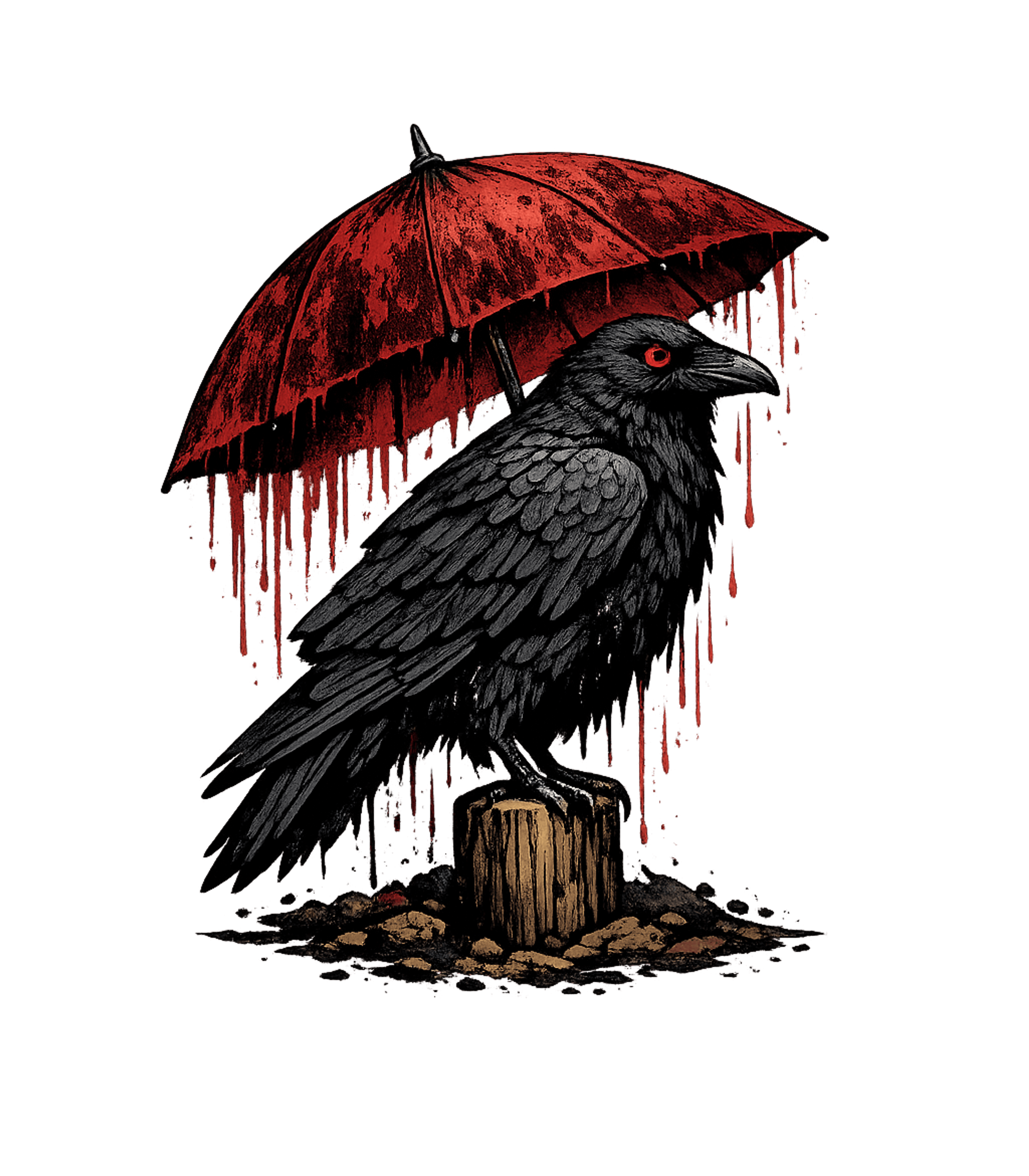 Gothic Raven Umbrella Wildlife Crewneck Sweatshirt featuring Embrace the dark allure with this striking gothic raven artw – designed by Geoff Brown @ SunFrog Gothic Raven Umbrella Wildlife Crewneck Sweatshirt featuring Embrace the dark allure with this striking gothic raven artw – designed by Geoff Brown @ SunFrog