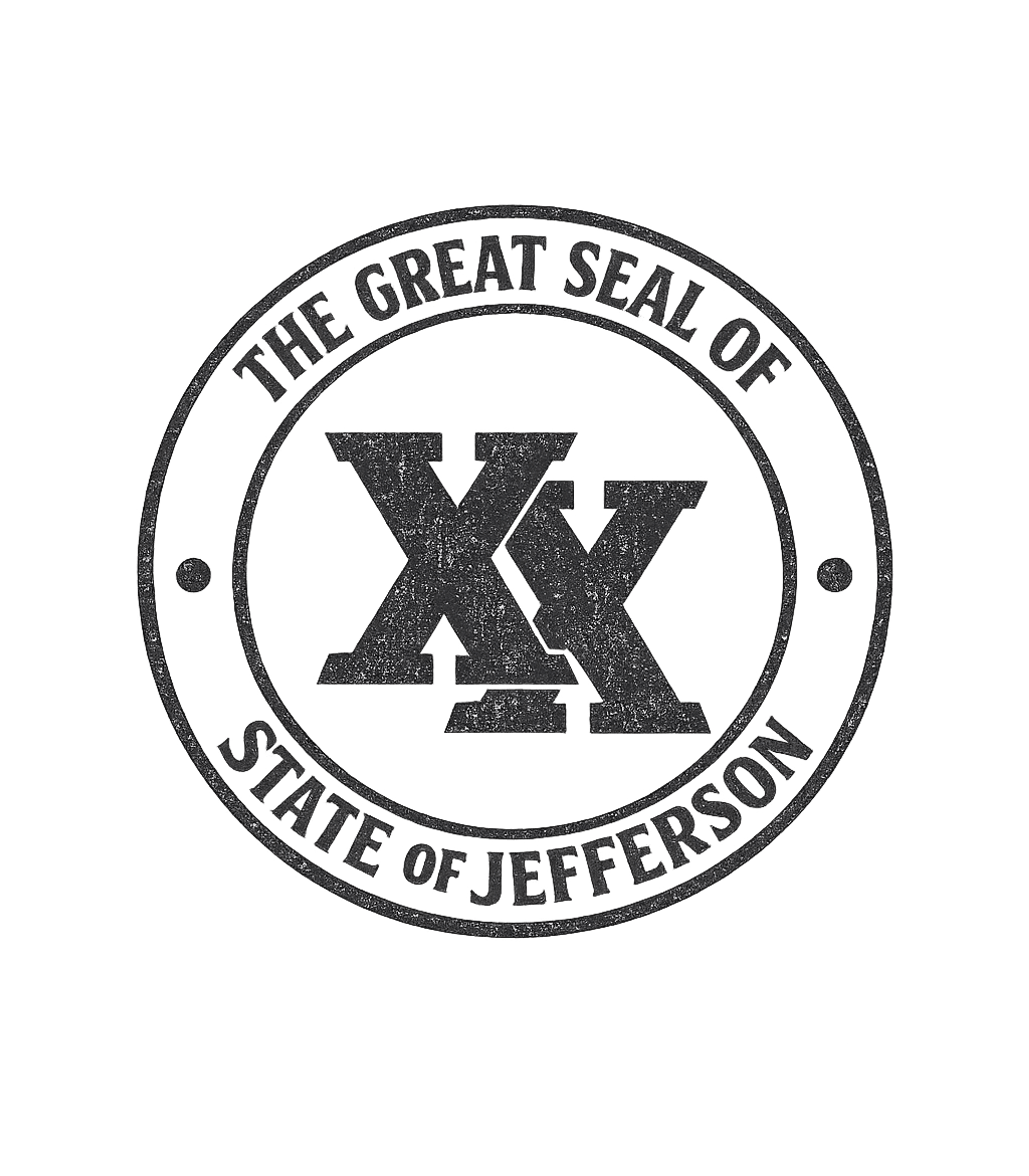 Great Seal of Jefferson Oregon Premium T-Shirt featuring Show your pride for the proposed State of Jefferson with thi – designed by Geoff Brown @ SunFrog Great Seal of Jefferson Oregon Premium T-Shirt featuring Show your pride for the proposed State of Jefferson with thi – designed by Geoff Brown @ SunFrog