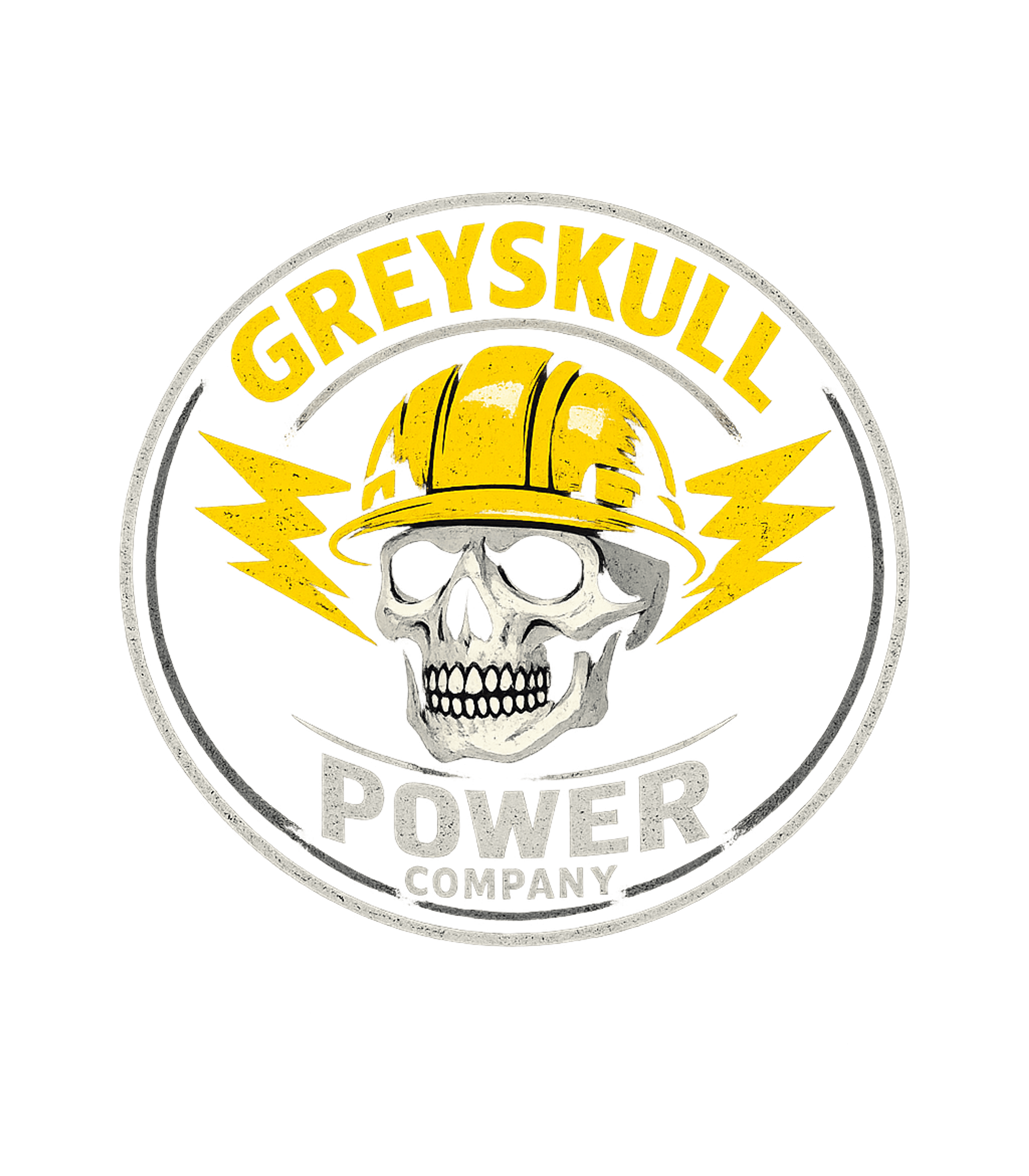 Greyskull Power Company Electrician Crewneck Sweatshirt featuring Show your pride in the electrical trades with this bold 'Gre – designed by Geoff Brown @ SunFrog Greyskull Power Company Electrician Crewneck Sweatshirt featuring Show your pride in the electrical trades with this bold 'Gre – designed by Geoff Brown @ SunFrog