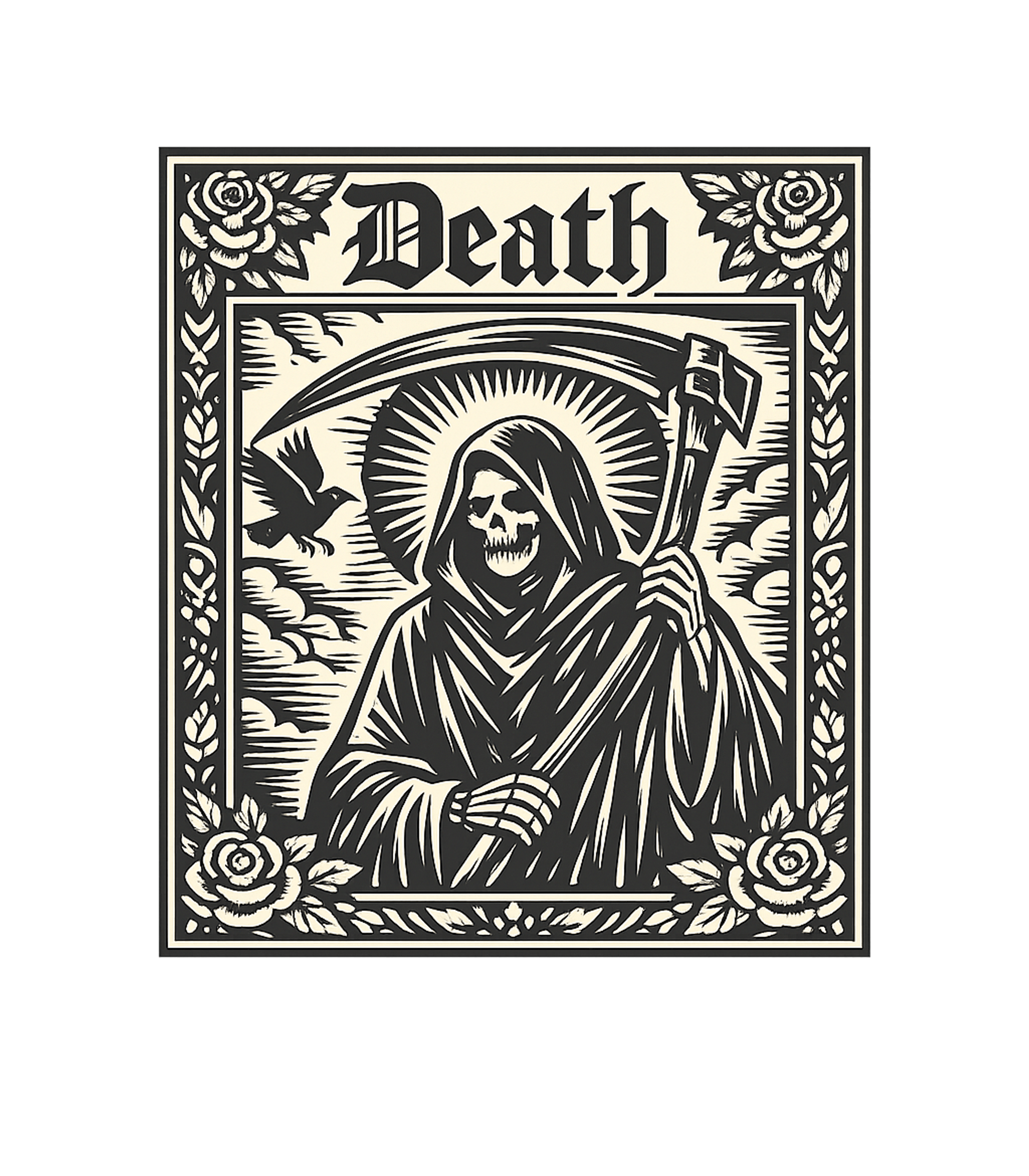 Grim Reaper Art halloween Hooded Sweatshirt featuring Embrace the mysterious with this striking grim reaper t-shir – designed by Geoff Brown @ SunFrog Grim Reaper Art halloween Hooded Sweatshirt featuring Embrace the mysterious with this striking grim reaper t-shir – designed by Geoff Brown @ SunFrog