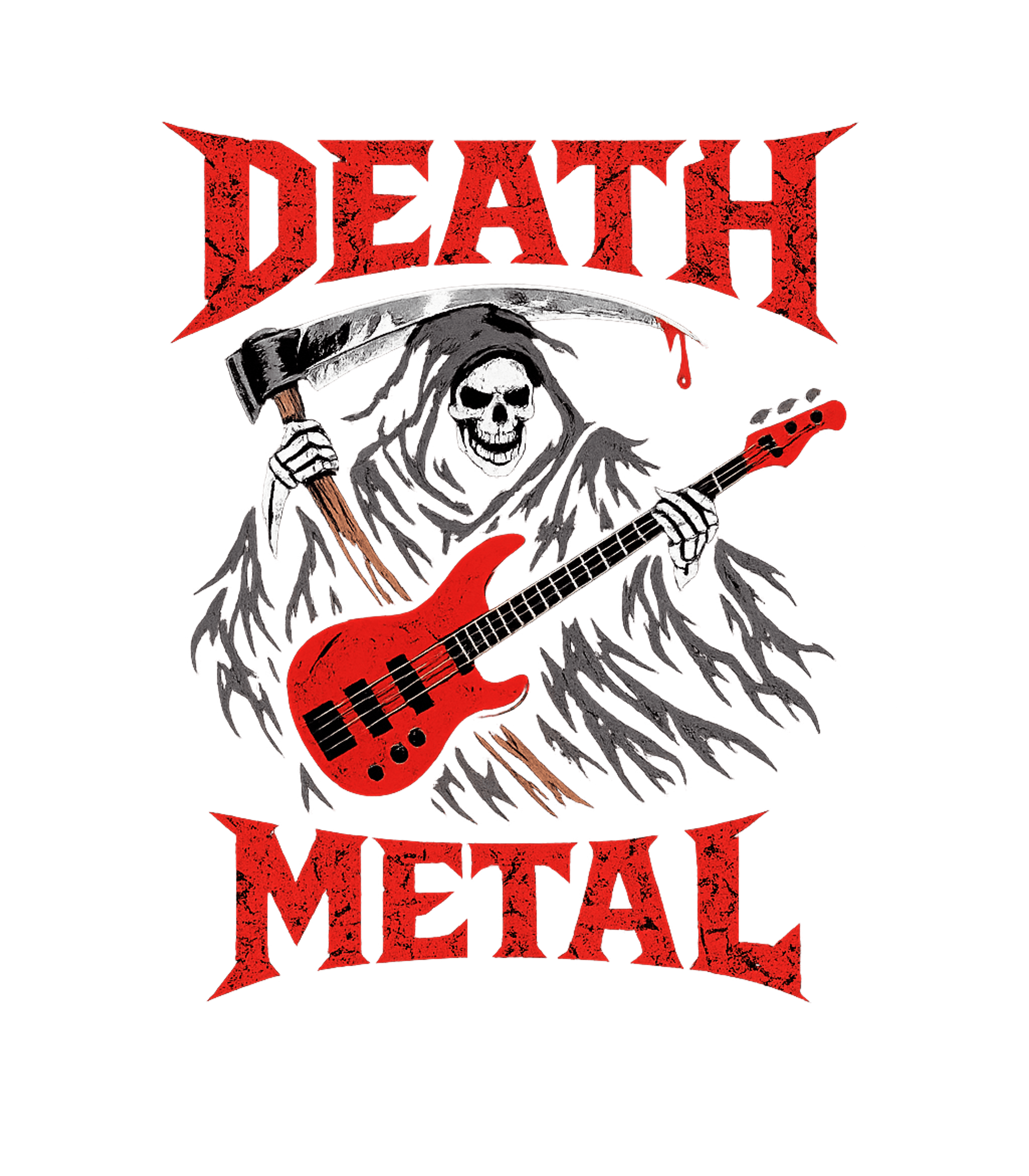 Grim Reaper Bass Metal Music Premium T-Shirt featuring Embrace your inner metalhead with this design showing the Gr – designed by Geoff Brown @ SunFrog Grim Reaper Bass Metal Music Premium T-Shirt featuring Embrace your inner metalhead with this design showing the Gr – designed by Geoff Brown @ SunFrog
