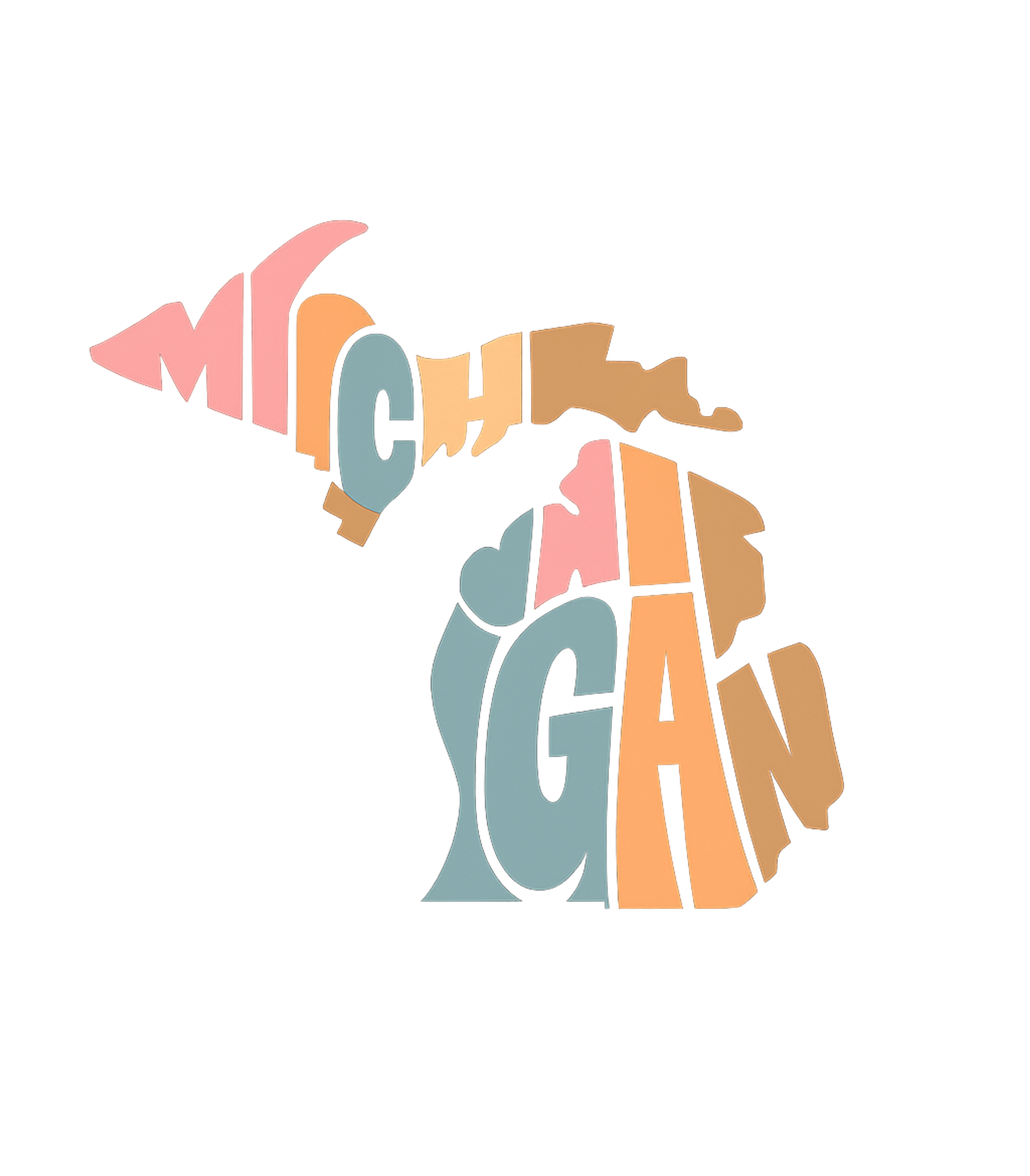 Groovy Michigan Map Michigan Premium T-Shirt featuring Show your love for the Great Lakes State with this retro-ins – designed by Geoff Brown @ SunFrog Groovy Michigan Map Michigan Premium T-Shirt featuring Show your love for the Great Lakes State with this retro-ins – designed by Geoff Brown @ SunFrog