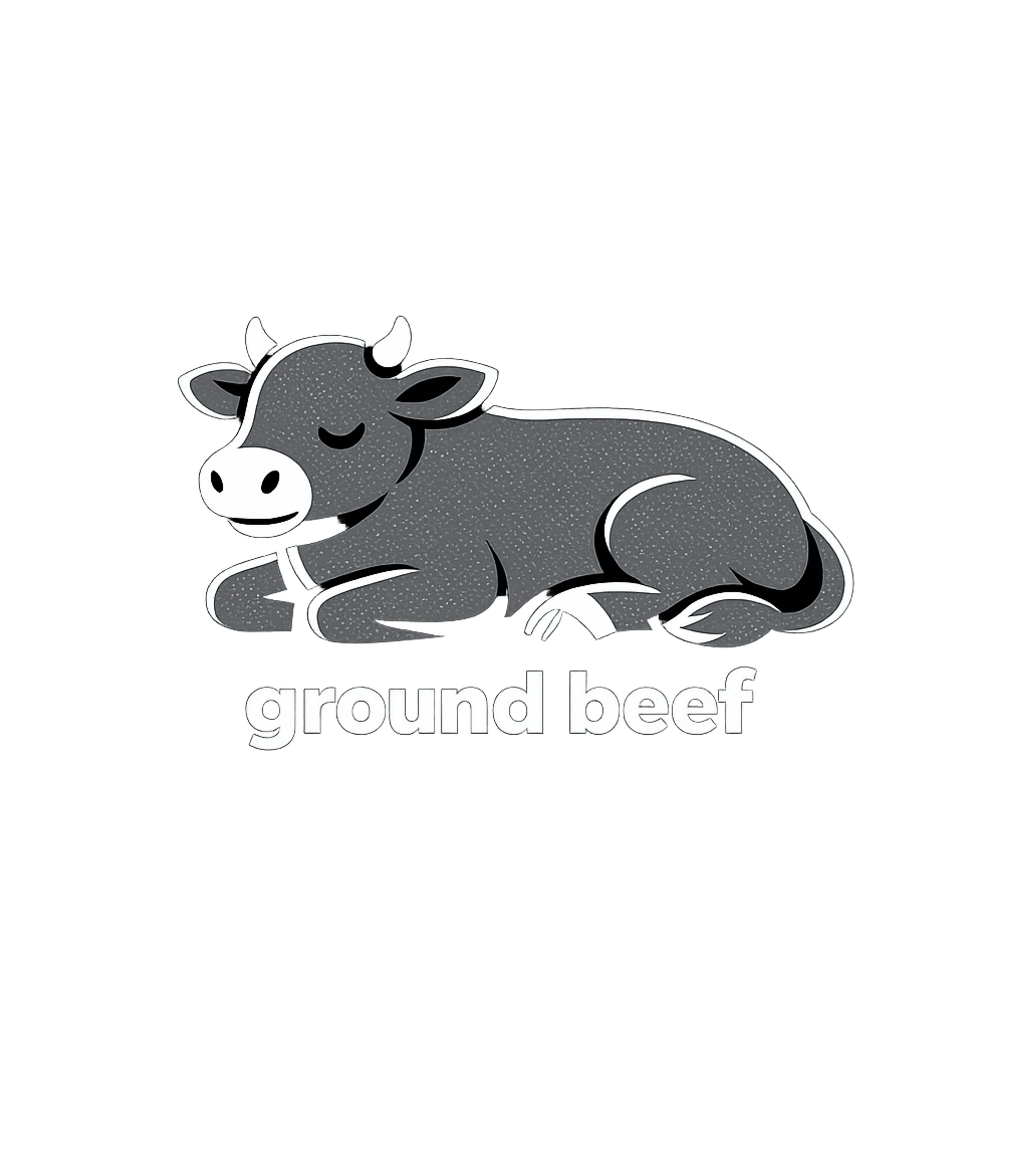 Ground Beef Cow Pun Sarcasm Premium T-Shirt featuring This clever graphic features a relaxed cow literally 'on the – designed by Geoff Brown @ SunFrog Ground Beef Cow Pun Sarcasm Premium T-Shirt featuring This clever graphic features a relaxed cow literally 'on the – designed by Geoff Brown @ SunFrog