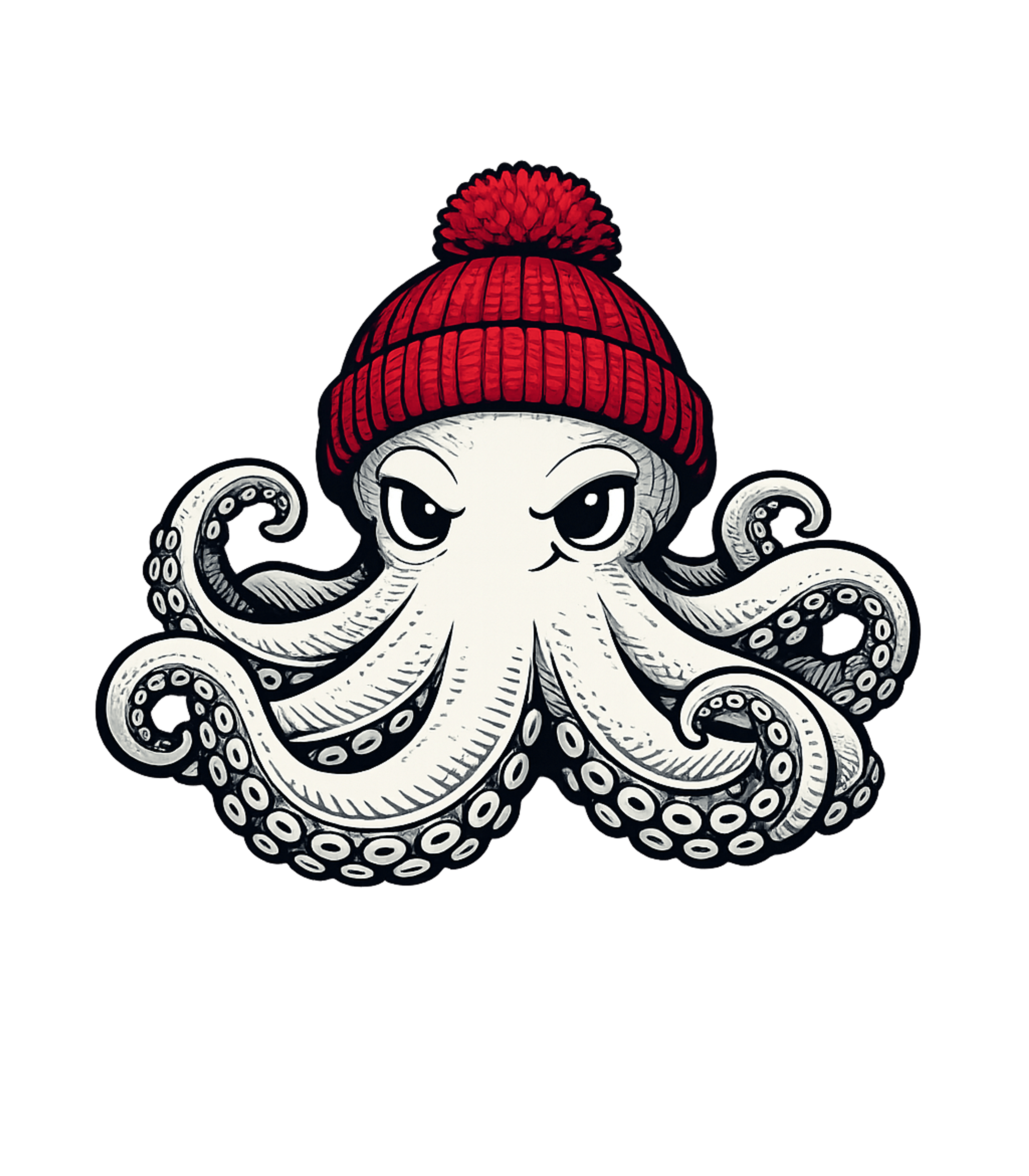 Grumpy Beanie Octopus Wildlife Crewneck Sweatshirt featuring Show off your unique style with this graphic featuring a gru – designed by Geoff Brown @ SunFrog Grumpy Beanie Octopus Wildlife Crewneck Sweatshirt featuring Show off your unique style with this graphic featuring a gru – designed by Geoff Brown @ SunFrog