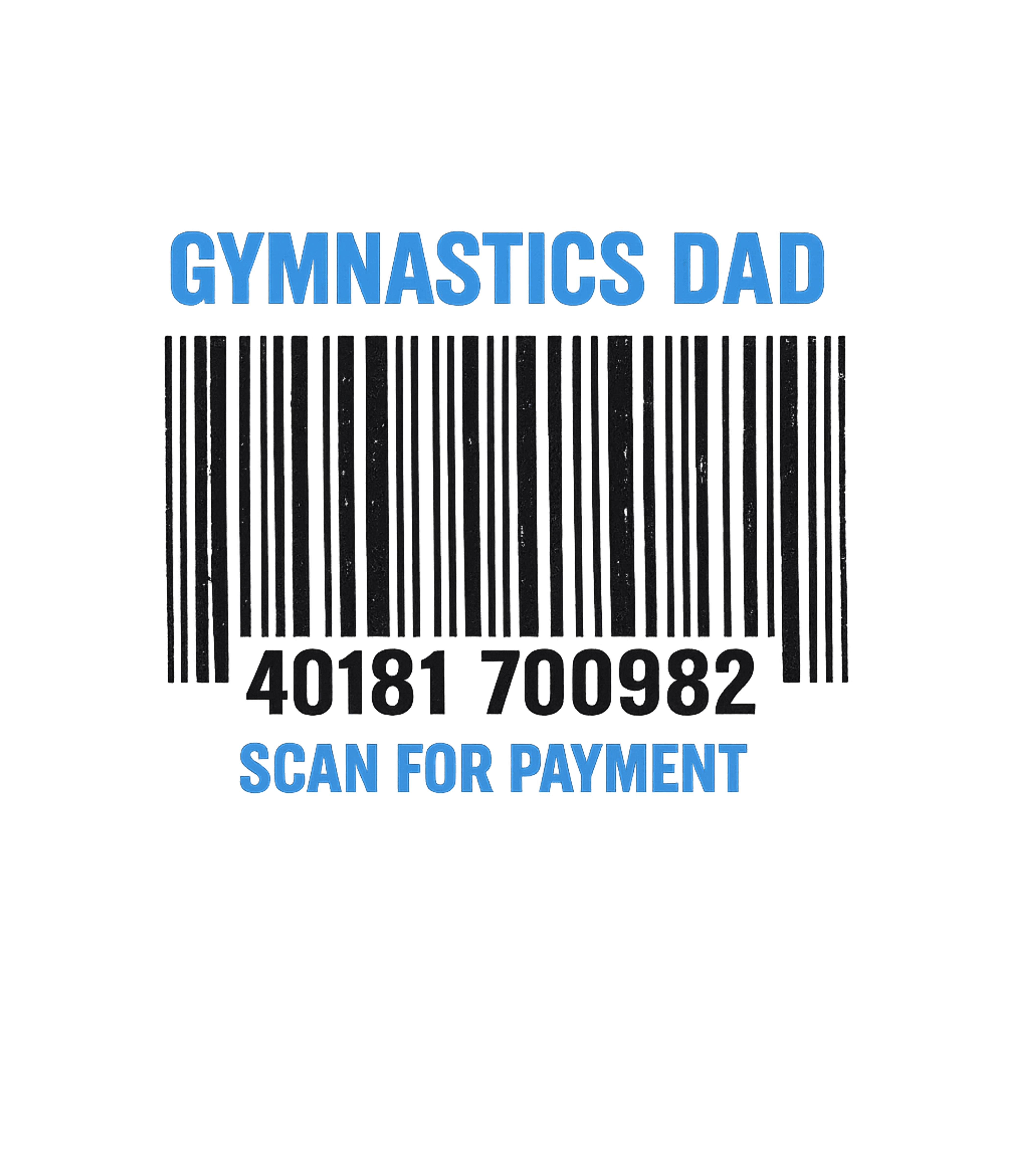 Gymnastics Dad Barcode Dads Premium T-Shirt featuring A humorous graphic tee for gymnastics dads, featuring a barc – designed by Geoff Brown @ SunFrog Gymnastics Dad Barcode Dads Premium T-Shirt featuring A humorous graphic tee for gymnastics dads, featuring a barc – designed by Geoff Brown @ SunFrog