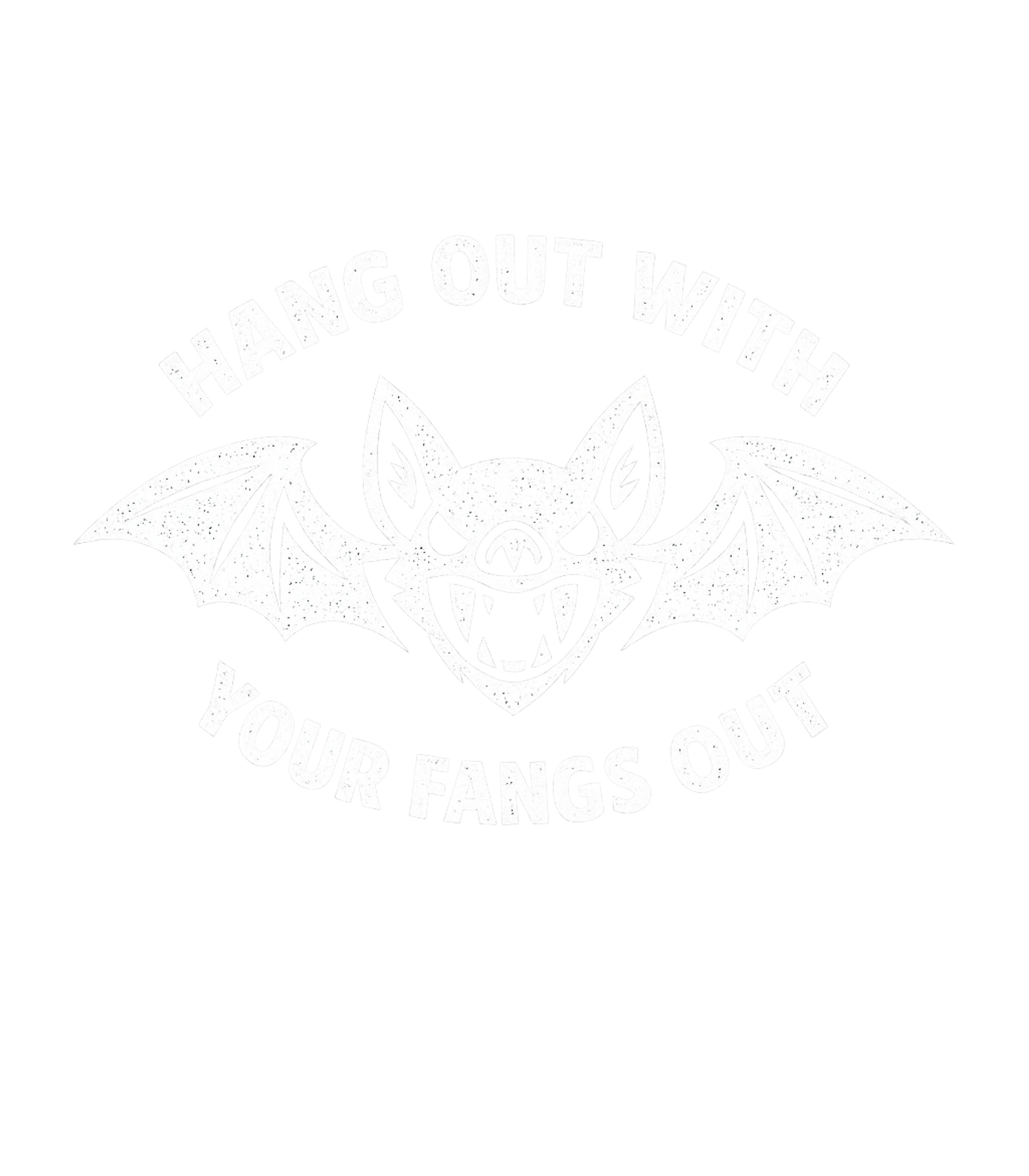 Hang Out Fangs Out halloween Premium T-Shirt featuring This fun graphic features a grinning bat with the playful ph – designed by Geoff Brown @ SunFrog Hang Out Fangs Out halloween Premium T-Shirt featuring This fun graphic features a grinning bat with the playful ph – designed by Geoff Brown @ SunFrog