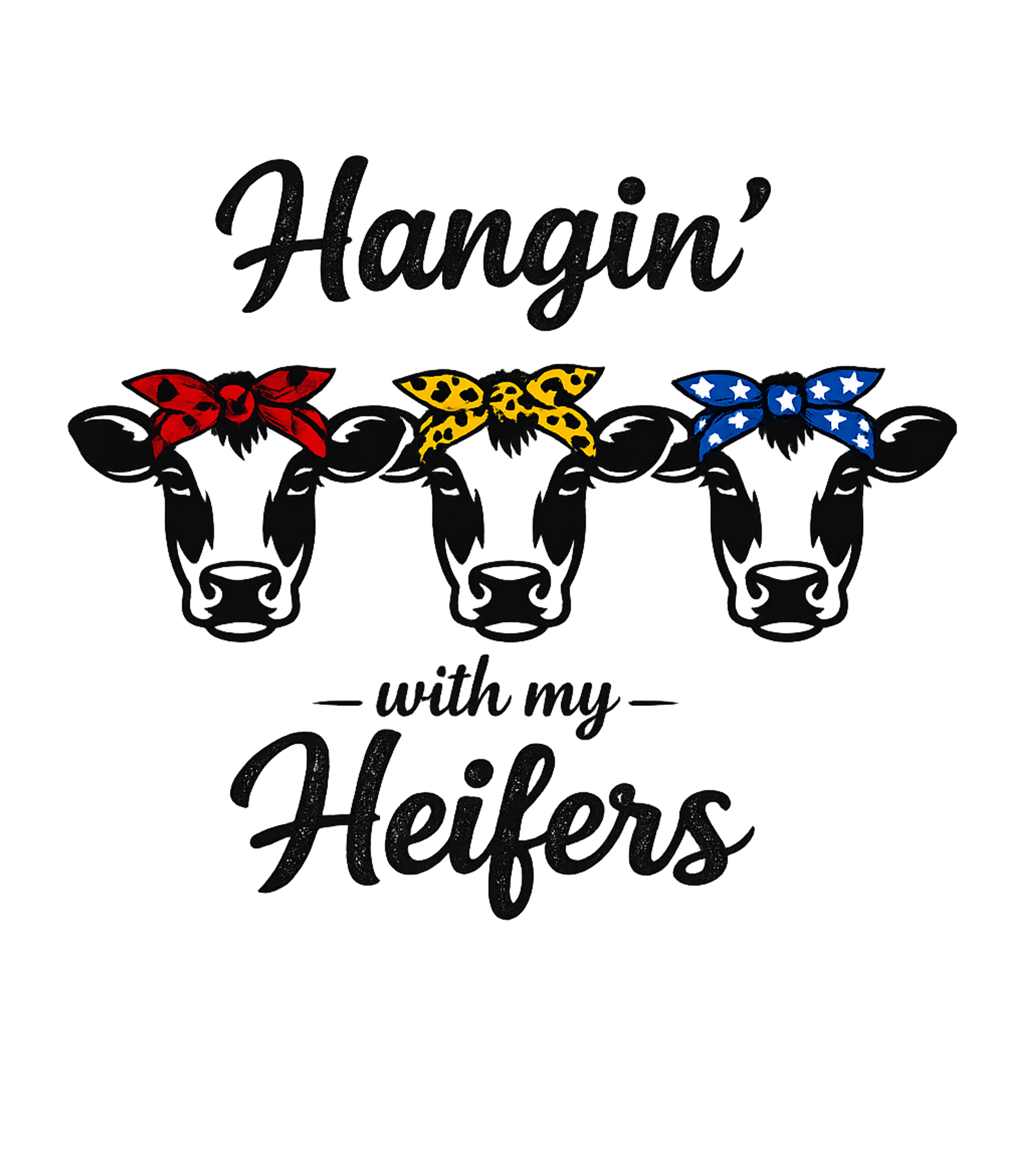 Hangin' with Heifers Farm Animals Premium T-Shirt featuring Celebrate farm life and friendship with this fun graphic fea – designed by Geoff Brown @ SunFrog Hangin' with Heifers Farm Animals Premium T-Shirt featuring Celebrate farm life and friendship with this fun graphic fea – designed by Geoff Brown @ SunFrog