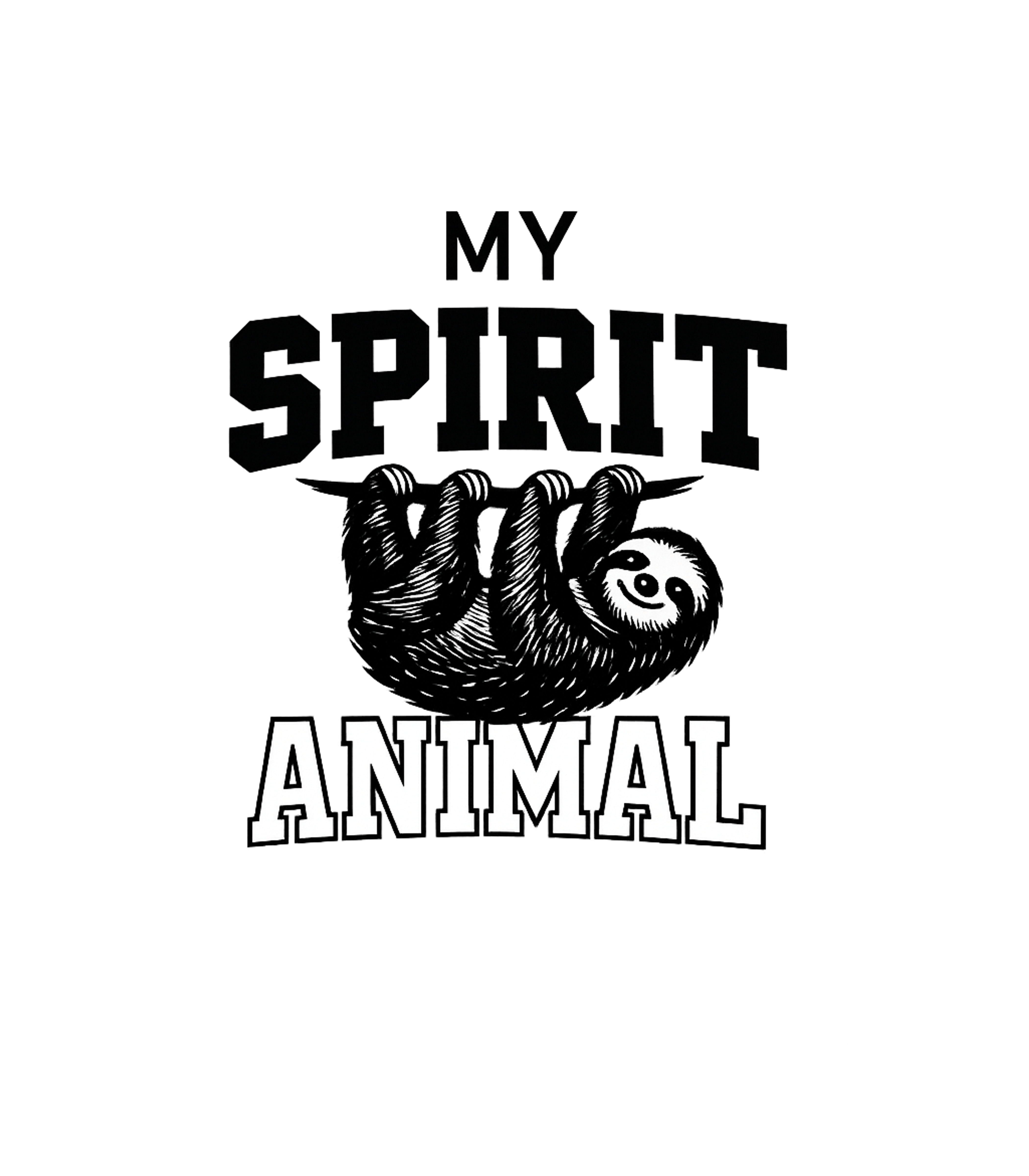 Hanging Sloth Animal Wildlife Hooded Sweatshirt featuring This charming graphic features a happy sloth hanging upside – designed by Geoff Brown @ SunFrog Hanging Sloth Animal Wildlife Hooded Sweatshirt featuring This charming graphic features a happy sloth hanging upside – designed by Geoff Brown @ SunFrog