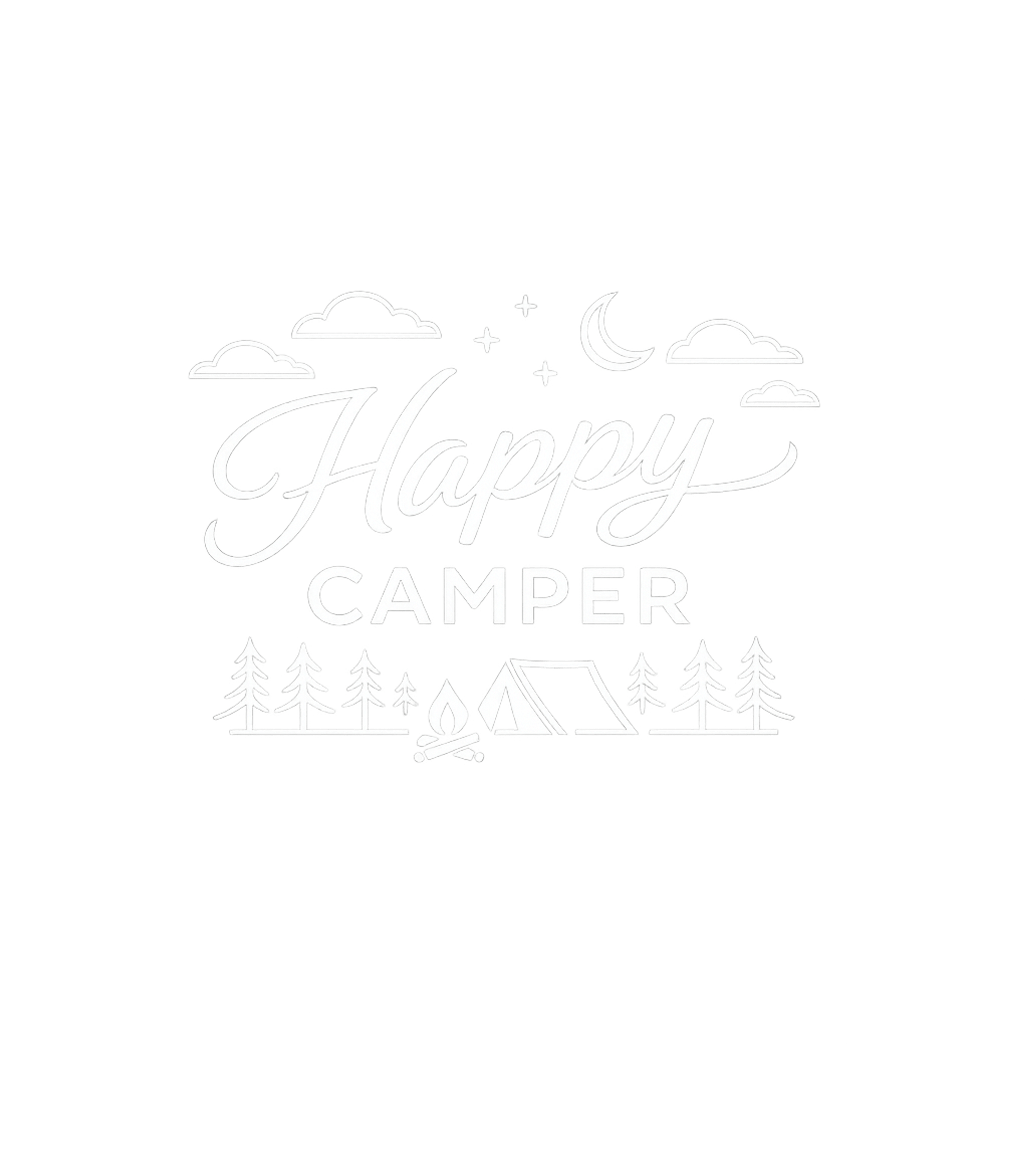Happy Camper Camping Premium T-Shirt featuring Embrace the outdoor spirit with this charming Happy Camper d – designed by Geoff Brown @ SunFrog Happy Camper Camping Premium T-Shirt featuring Embrace the outdoor spirit with this charming Happy Camper d – designed by Geoff Brown @ SunFrog