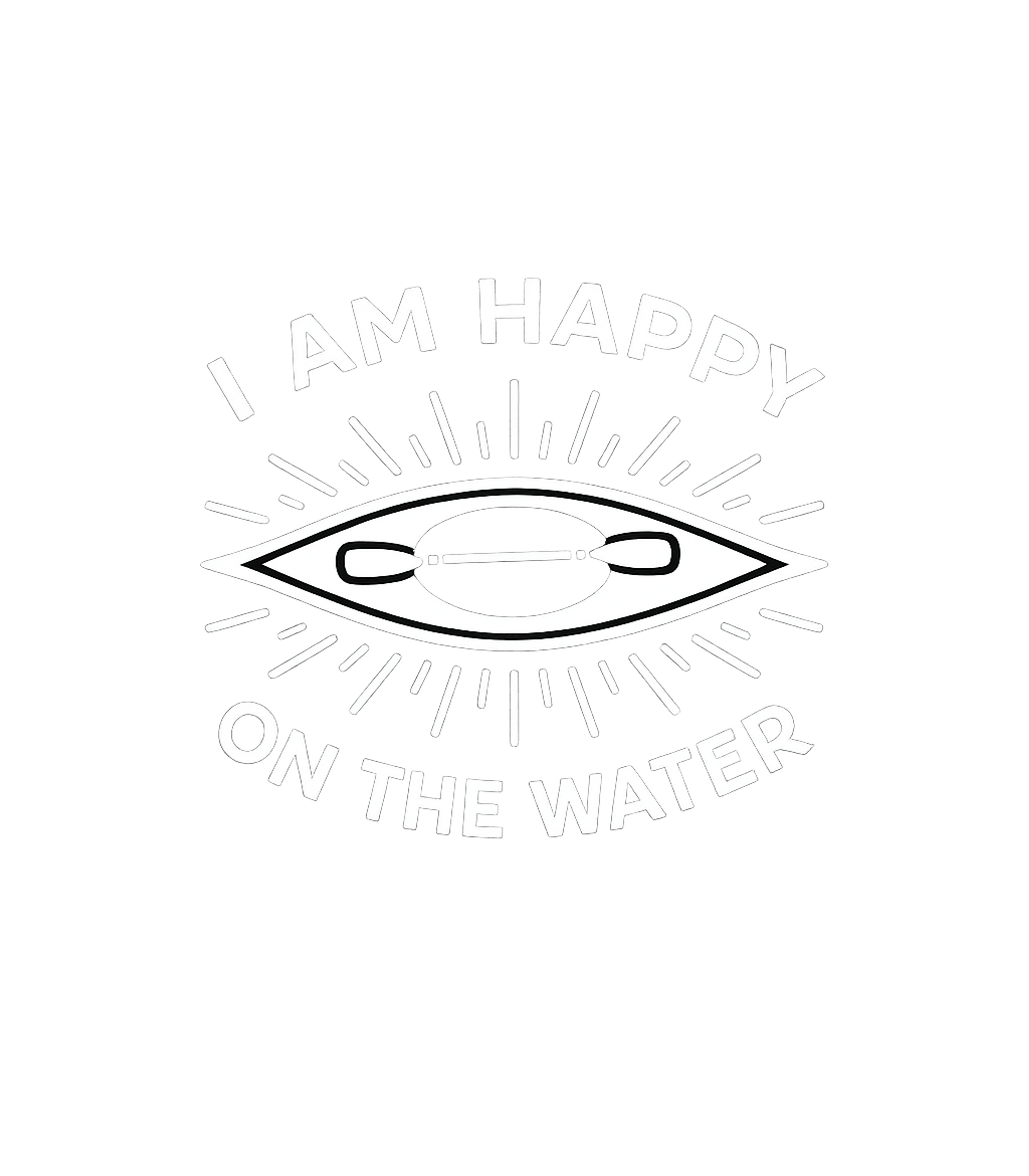 Happy On The Water Kayking Premium T-Shirt featuring Celebrate your love for paddling with this minimalist graphi – designed by Geoff Brown @ SunFrog Happy On The Water Kayking Premium T-Shirt featuring Celebrate your love for paddling with this minimalist graphi – designed by Geoff Brown @ SunFrog
