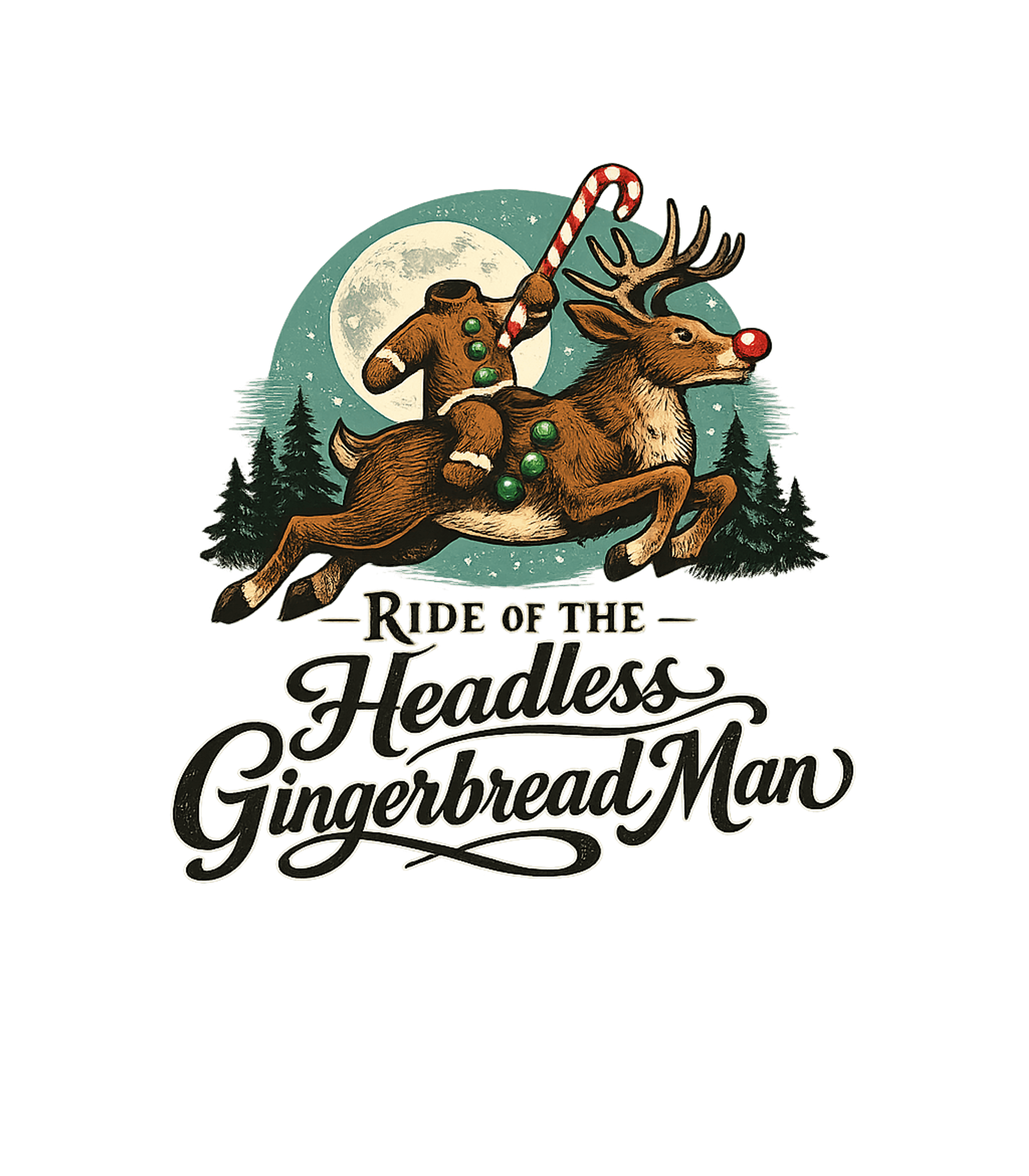 Headless Gingerbread Ride Sarcasm Hooded Sweatshirt featuring Embrace the festive season with a dash of dark humor in this – designed by Geoff Brown @ SunFrog Headless Gingerbread Ride Sarcasm Hooded Sweatshirt featuring Embrace the festive season with a dash of dark humor in this – designed by Geoff Brown @ SunFrog