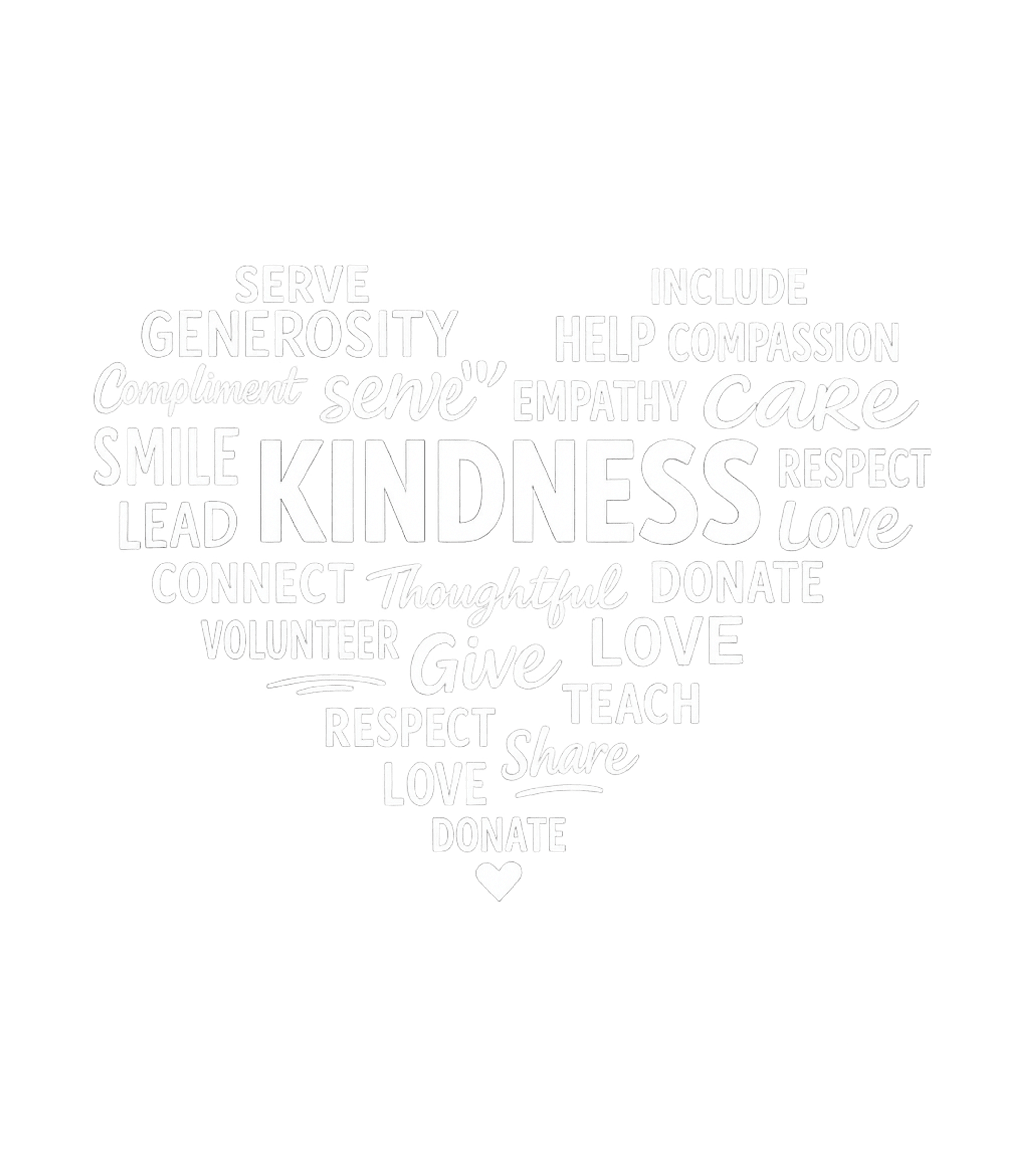 Heart of Kindness Inspirational Messages Premium T-Shirt featuring Embrace positivity with this inspiring heart-shaped design, – designed by Geoff Brown @ SunFrog Heart of Kindness Inspirational Messages Premium T-Shirt featuring Embrace positivity with this inspiring heart-shaped design, – designed by Geoff Brown @ SunFrog