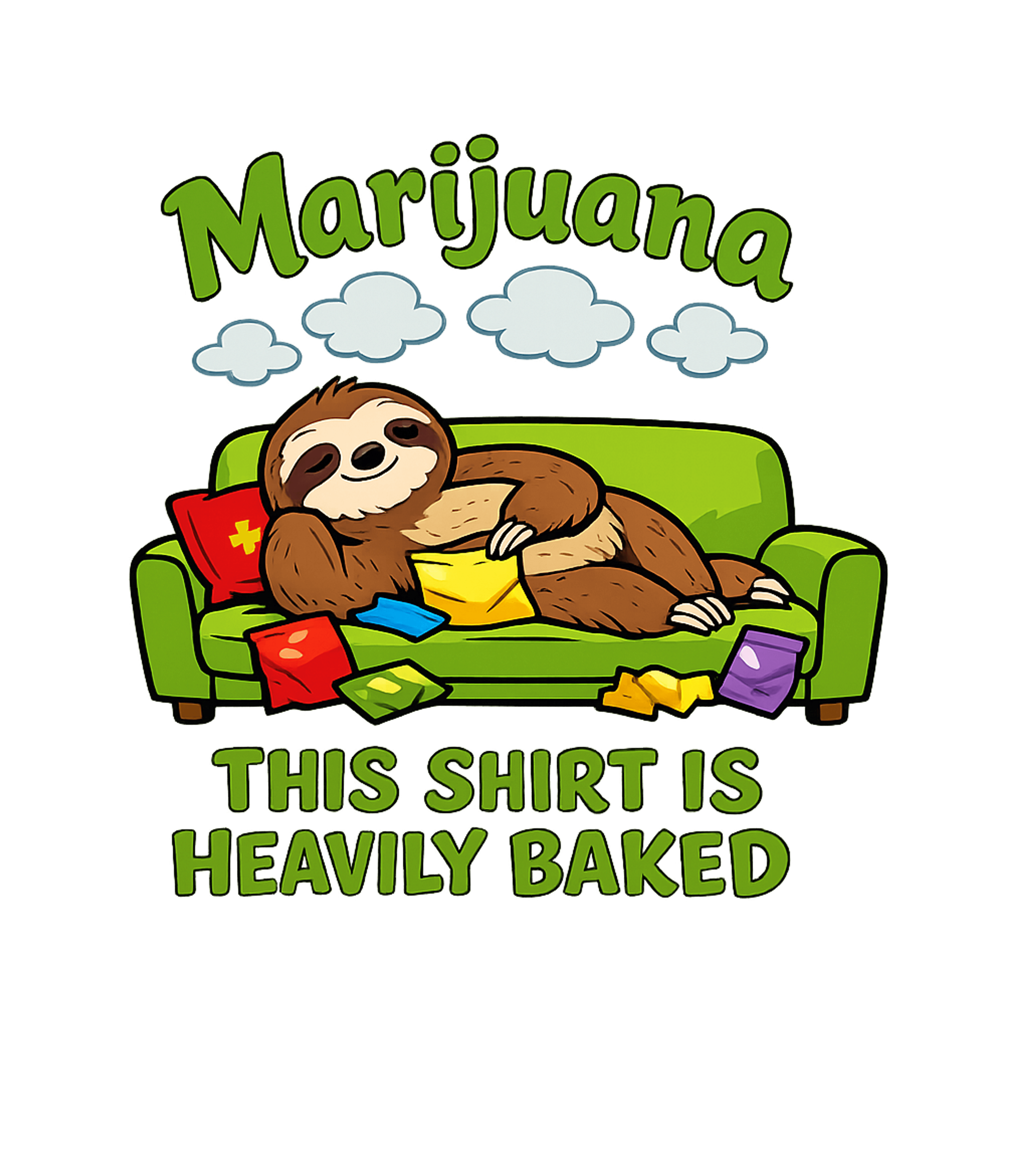 Heavily Baked Sloth Meme Humor Premium T-Shirt featuring This relaxed sloth graphic humorously plays on the phrase "h – designed by Geoff Brown @ SunFrog Heavily Baked Sloth Meme Humor Premium T-Shirt featuring This relaxed sloth graphic humorously plays on the phrase "h – designed by Geoff Brown @ SunFrog