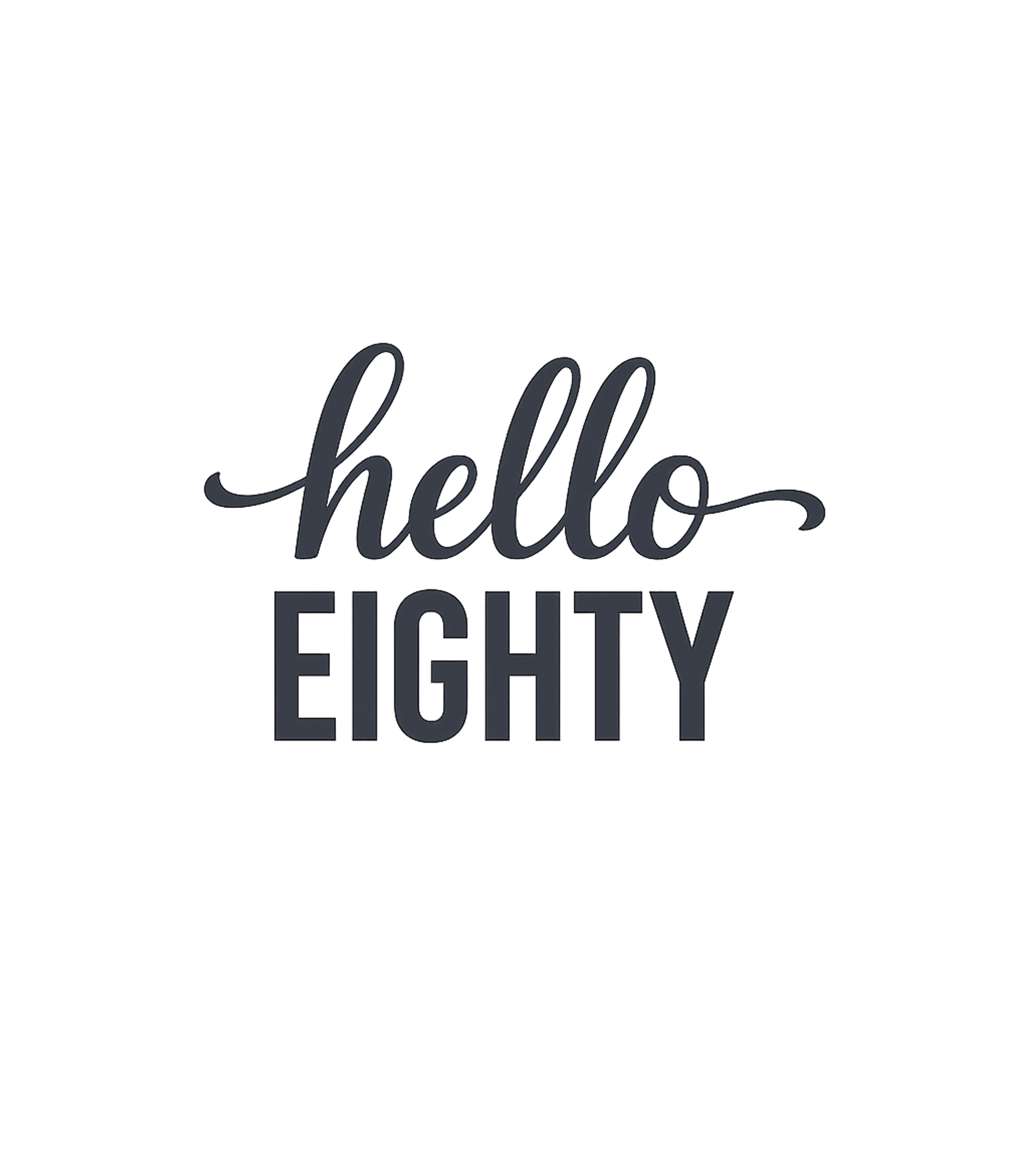 Hello Eighty Birthday Birthdays Premium T-Shirt featuring Celebrate a significant milestone with this "Hello Eighty" g – designed by Geoff Brown @ SunFrog Hello Eighty Birthday Birthdays Premium T-Shirt featuring Celebrate a significant milestone with this "Hello Eighty" g – designed by Geoff Brown @ SunFrog