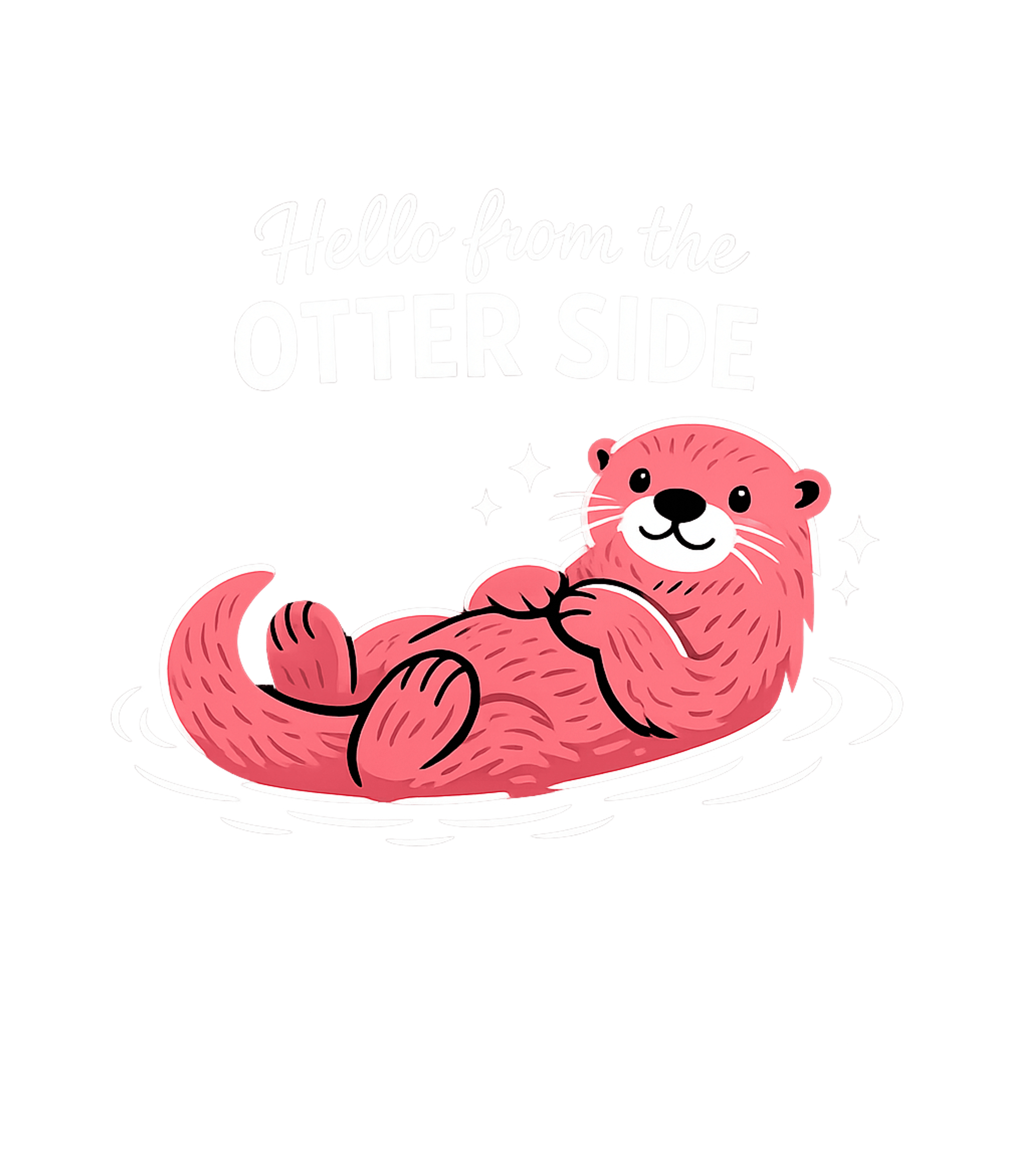Hello Otter Side Wildlife Premium T-Shirt featuring Greet the world with this adorable graphic featuring a cute – designed by Geoff Brown @ SunFrog Hello Otter Side Wildlife Premium T-Shirt featuring Greet the world with this adorable graphic featuring a cute – designed by Geoff Brown @ SunFrog