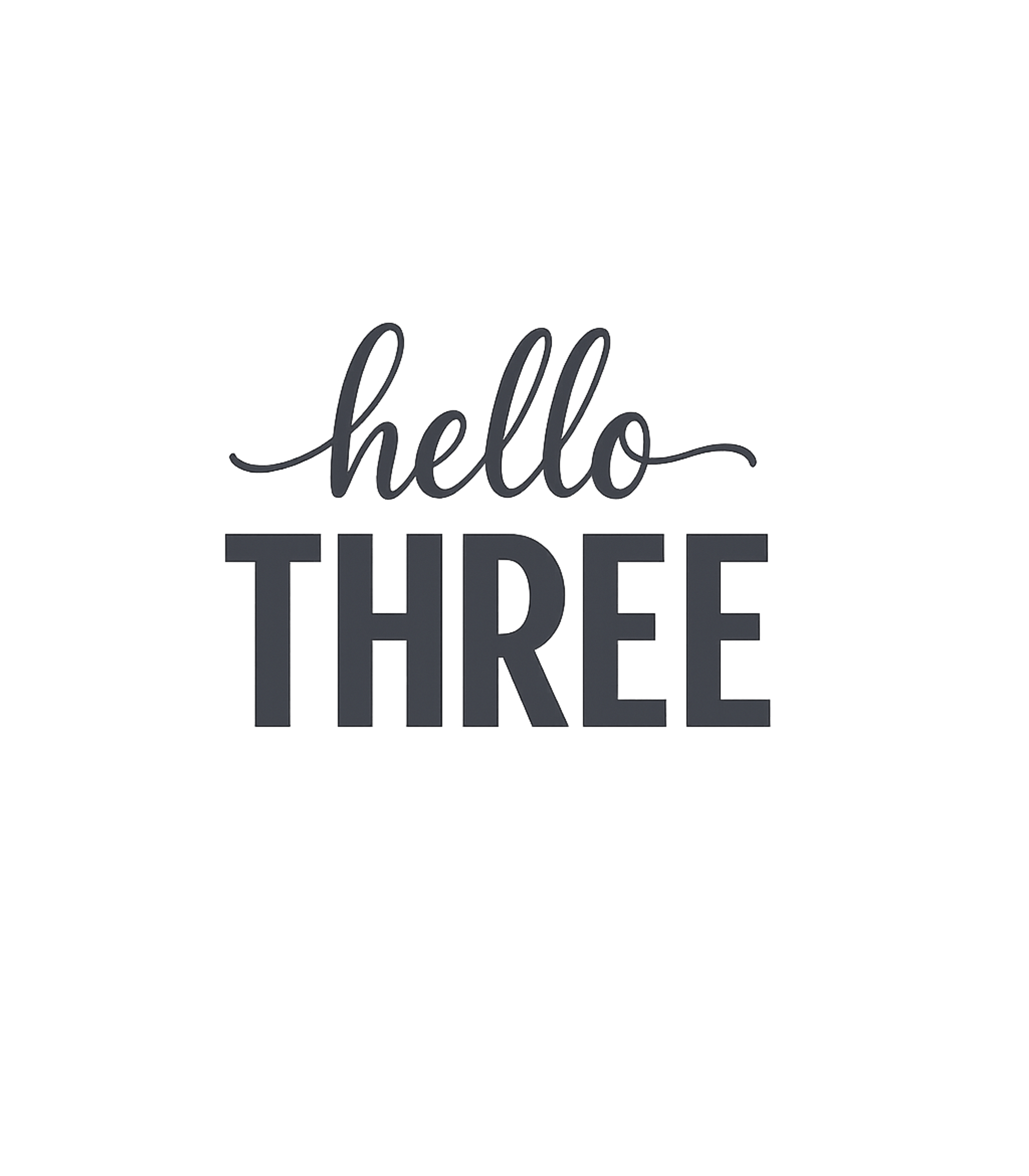 Hello Three Birthday Birthdays Premium T-Shirt featuring This design celebrates turning three years old – designed by Geoff Brown @ SunFrog Hello Three Birthday Birthdays Premium T-Shirt featuring This design celebrates turning three years old – designed by Geoff Brown @ SunFrog