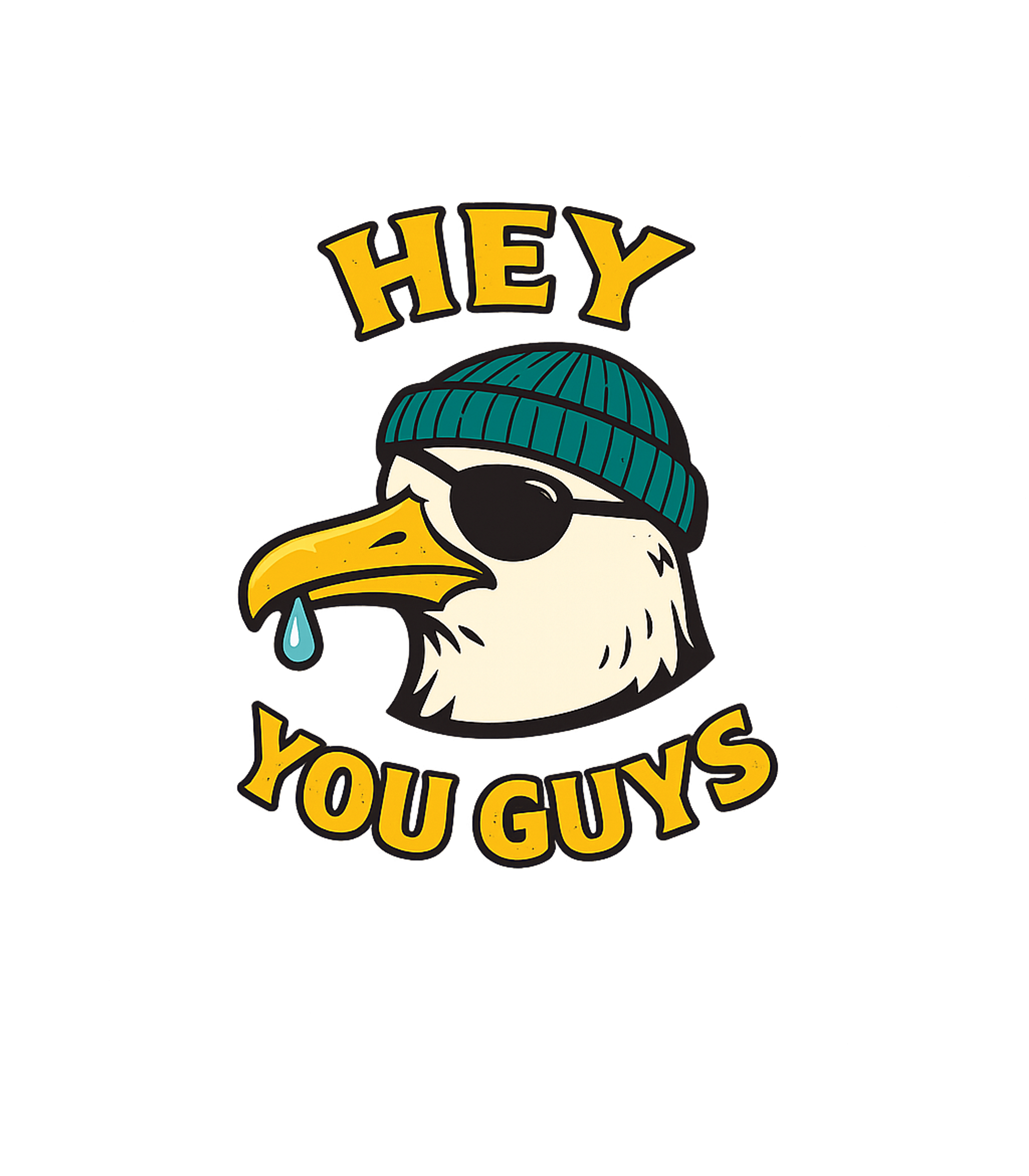 Hey You Guys Seagull Meme Humor Crewneck Sweatshirt featuring Sport this humorous graphic featuring a cool seagull in a be – designed by Geoff Brown @ SunFrog Hey You Guys Seagull Meme Humor Crewneck Sweatshirt featuring Sport this humorous graphic featuring a cool seagull in a be – designed by Geoff Brown @ SunFrog