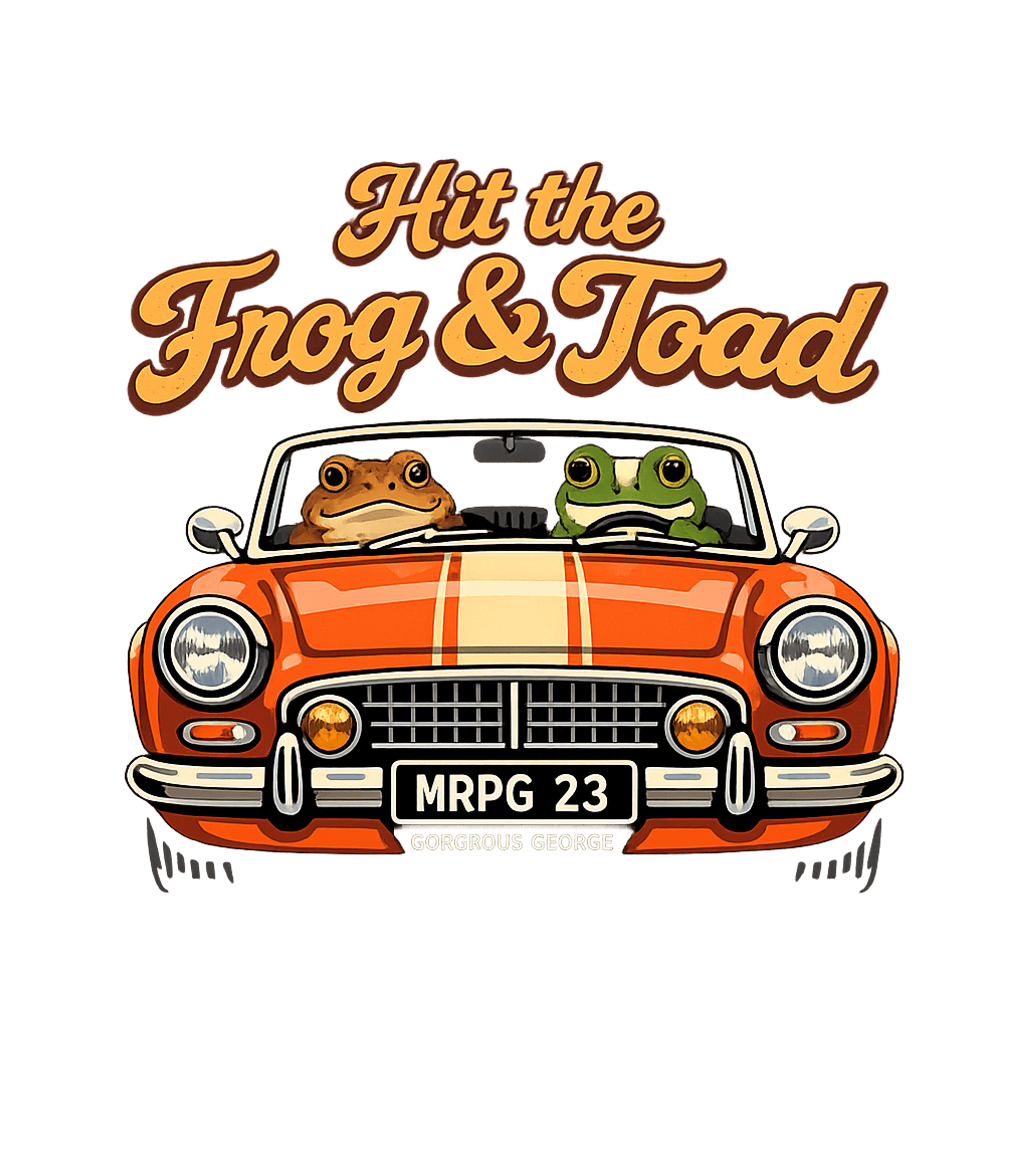 Hit the Frog & Toad Dad Jokes Premium T-Shirt featuring Cruise in style with this whimsical design featuring a charm – designed by Geoff Brown @ SunFrog Hit the Frog & Toad Dad Jokes Premium T-Shirt featuring Cruise in style with this whimsical design featuring a charm – designed by Geoff Brown @ SunFrog