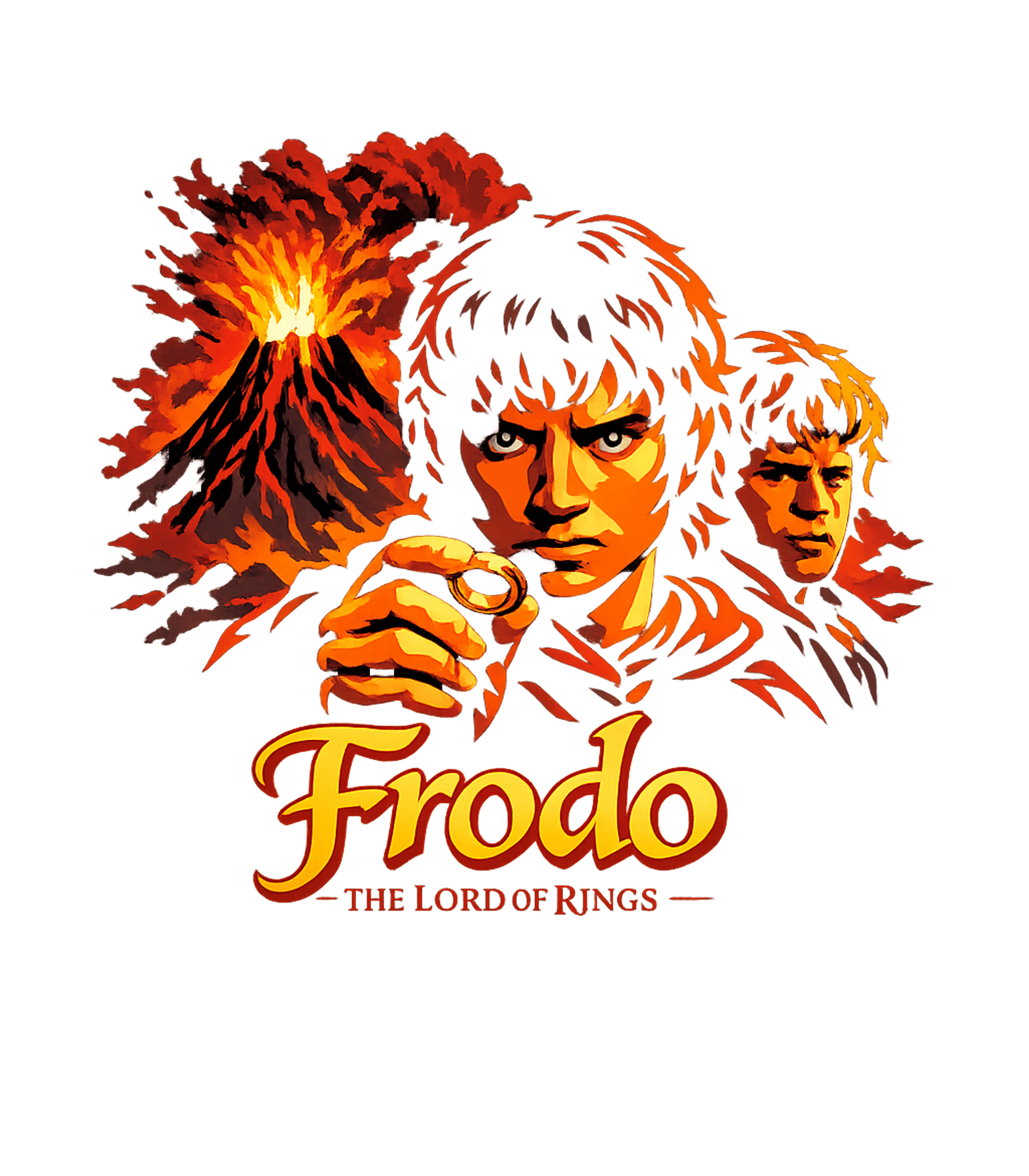 Hobbit Ring Quest Gaming Premium T-Shirt featuring This vibrant graphic t-shirt artwork portrays a determined h – designed by Geoff Brown @ SunFrog Hobbit Ring Quest Gaming Premium T-Shirt featuring This vibrant graphic t-shirt artwork portrays a determined h – designed by Geoff Brown @ SunFrog