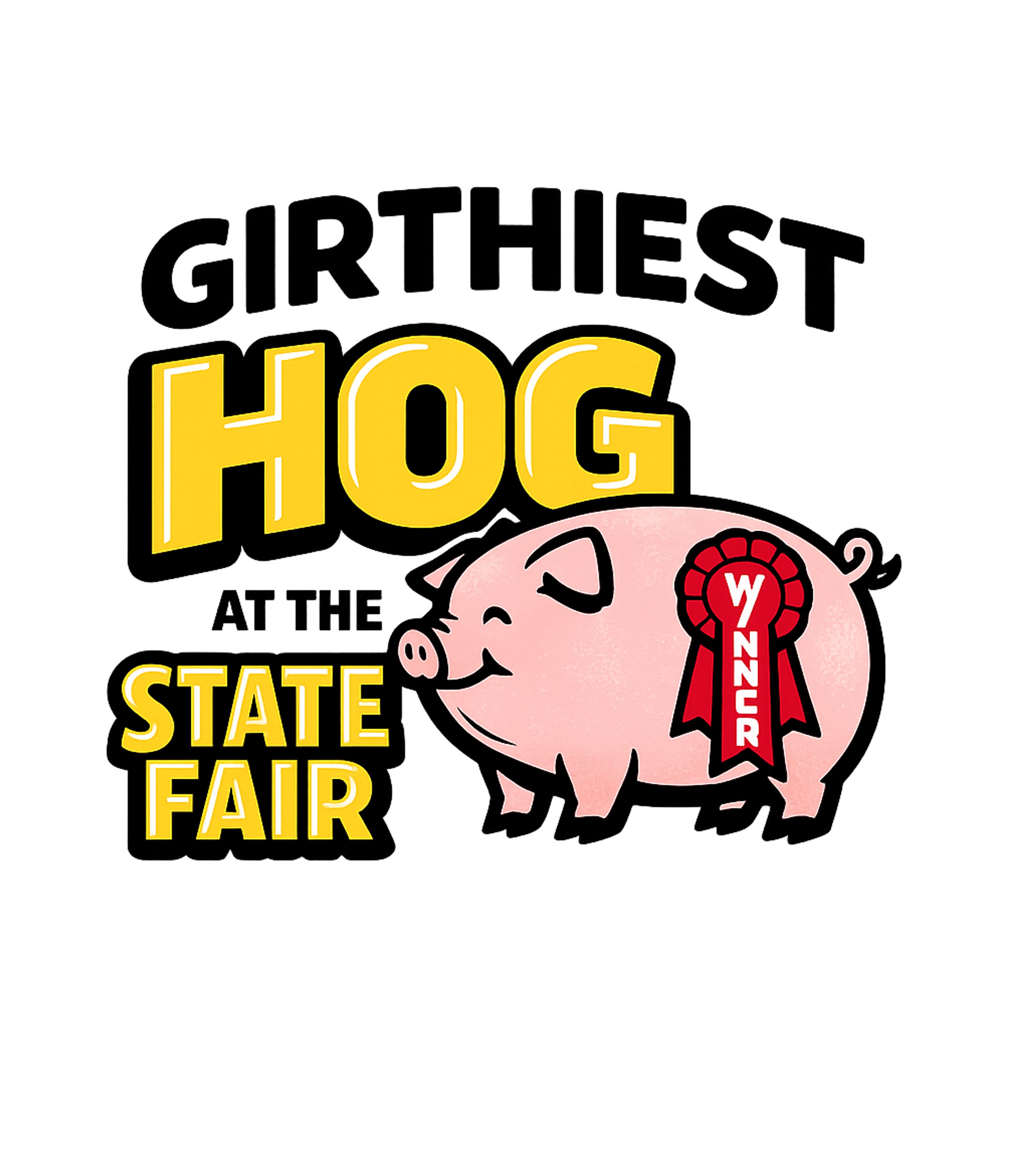 Hog State Fair Winner Farm Animals Crewneck Sweatshirt featuring Celebrate the farm animal champions with this fun graphic fe – designed by Geoff Brown @ SunFrog Hog State Fair Winner Farm Animals Crewneck Sweatshirt featuring Celebrate the farm animal champions with this fun graphic fe – designed by Geoff Brown @ SunFrog