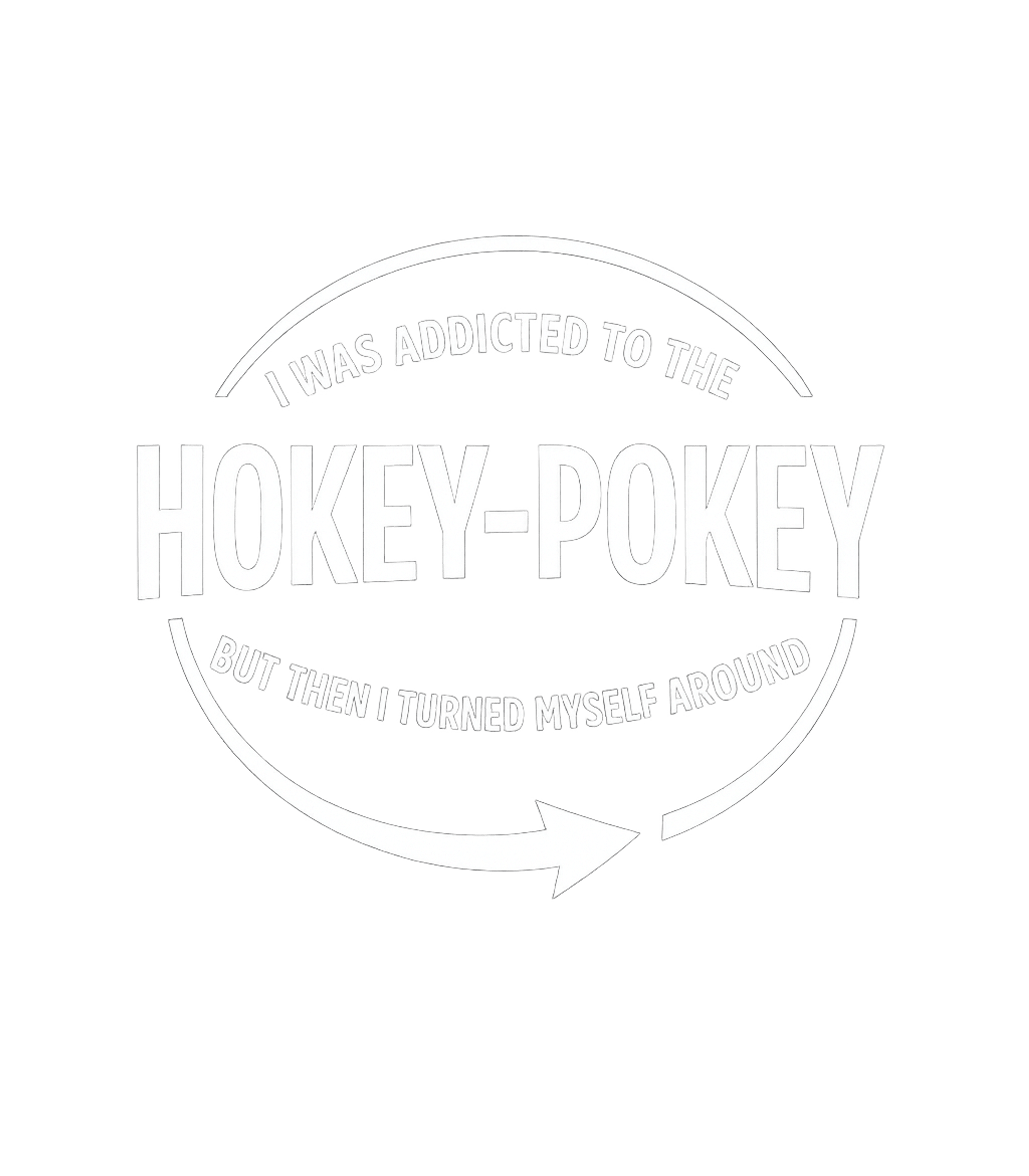 Hokey Pokey Recovery Dad Jokes Crewneck Sweatshirt featuring This clever graphic tee features a witty play on words about – designed by Geoff Brown @ SunFrog Hokey Pokey Recovery Dad Jokes Crewneck Sweatshirt featuring This clever graphic tee features a witty play on words about – designed by Geoff Brown @ SunFrog