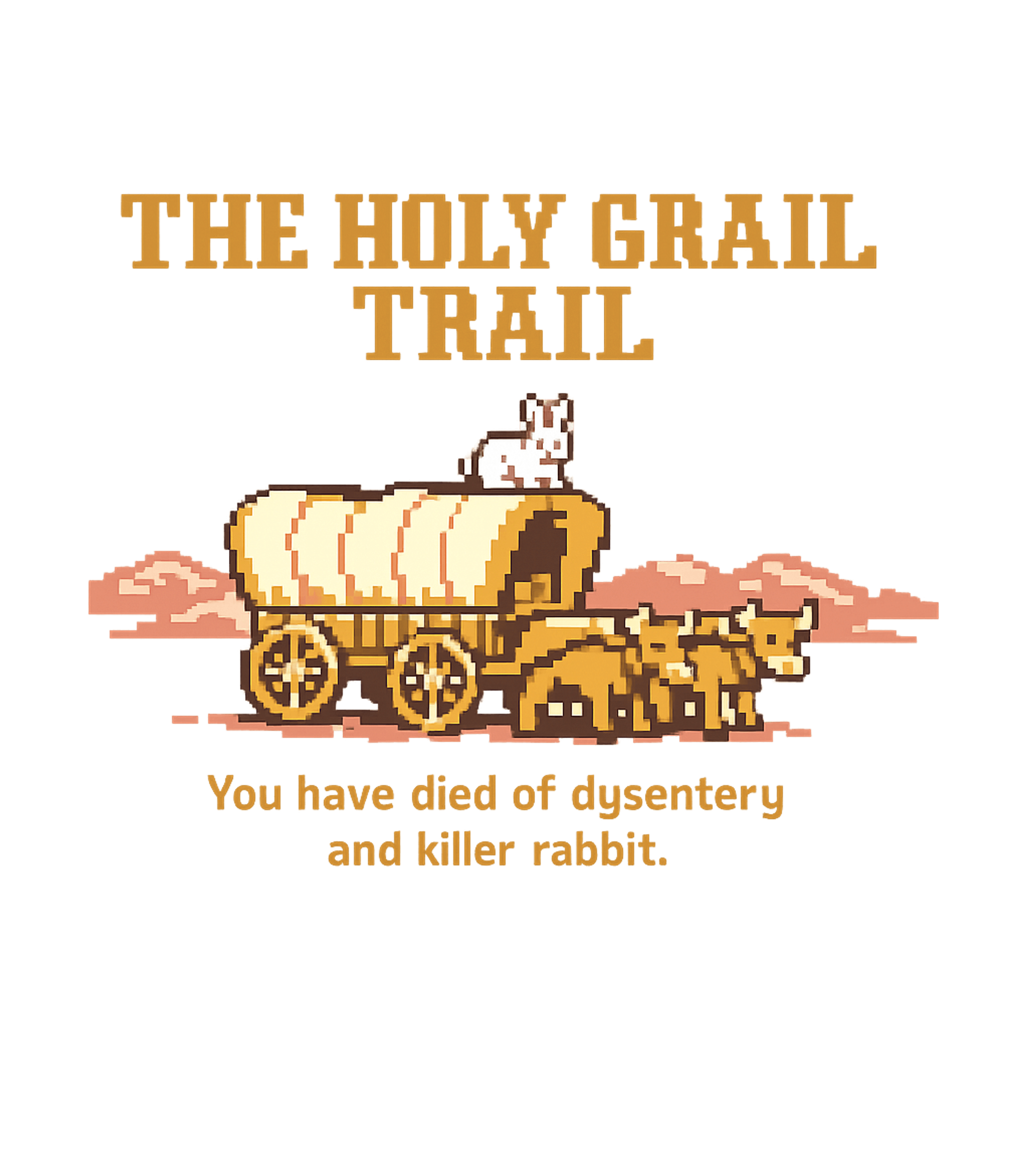 Holy Grail Trail Game Meme Humor Crewneck Sweatshirt featuring This pixel art graphic humorously combines the classic Orego – designed by Geoff Brown @ SunFrog Holy Grail Trail Game Meme Humor Crewneck Sweatshirt featuring This pixel art graphic humorously combines the classic Orego – designed by Geoff Brown @ SunFrog