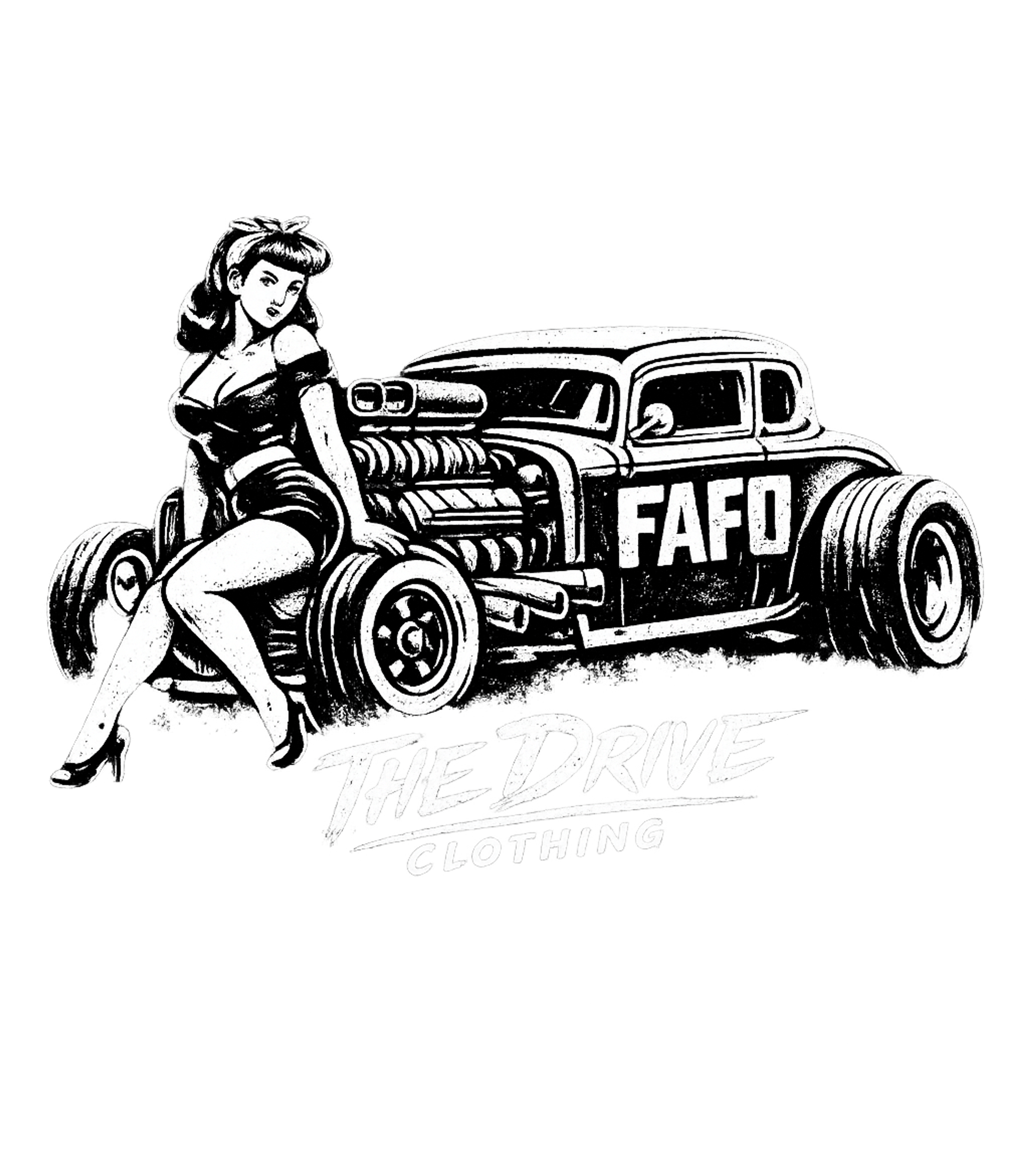 Hot Rod Pin-Up Cars Premium T-Shirt featuring Channel vintage vibes with this classic hot rod and pin-up g – designed by Geoff Brown @ SunFrog Hot Rod Pin-Up Cars Premium T-Shirt featuring Channel vintage vibes with this classic hot rod and pin-up g – designed by Geoff Brown @ SunFrog