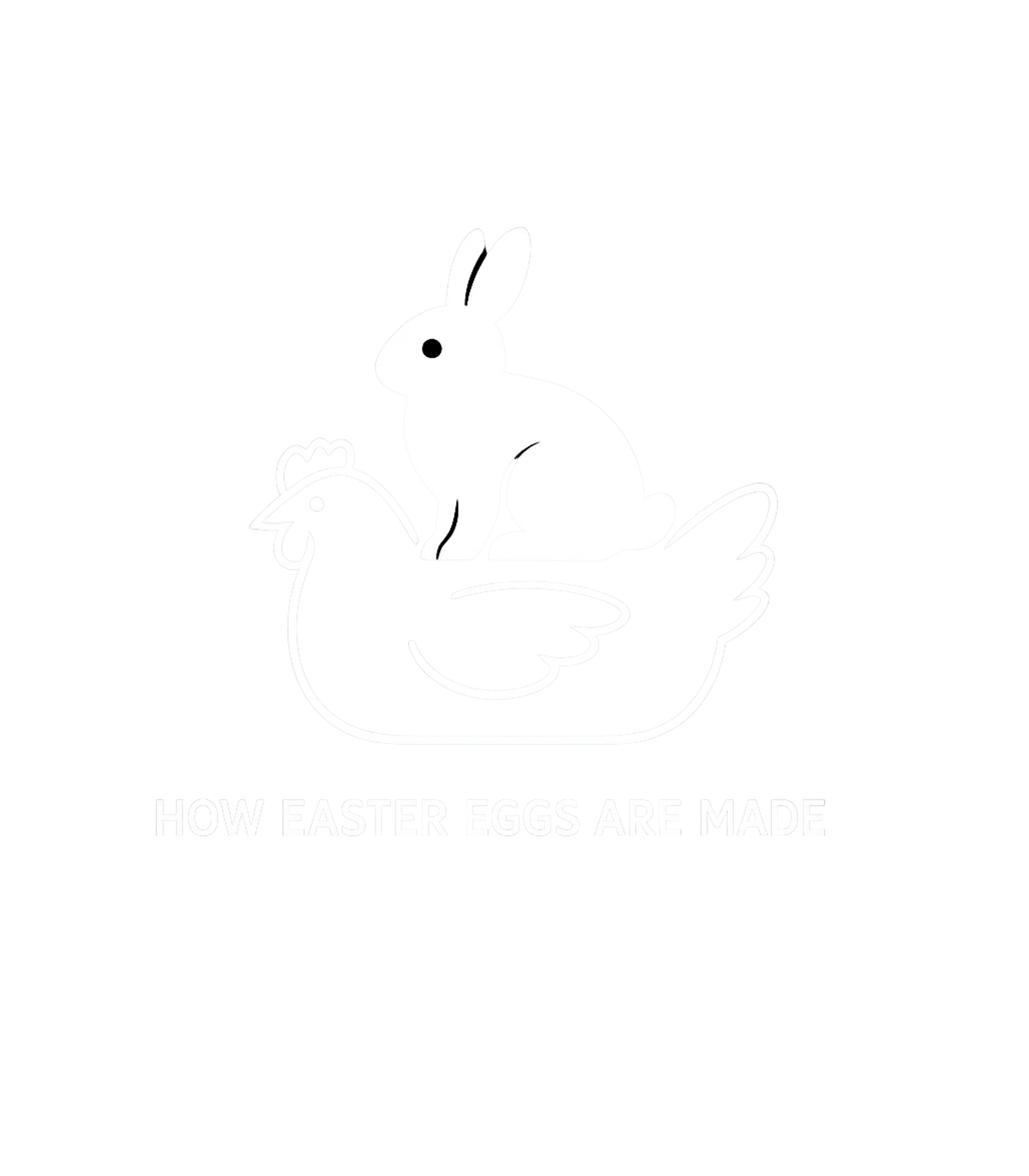 How Easter Eggs Are Made Dad Jokes Premium T-Shirt featuring Get a chuckle with this funny Easter design depicting a bunn – designed by Geoff Brown @ SunFrog How Easter Eggs Are Made Dad Jokes Premium T-Shirt featuring Get a chuckle with this funny Easter design depicting a bunn – designed by Geoff Brown @ SunFrog