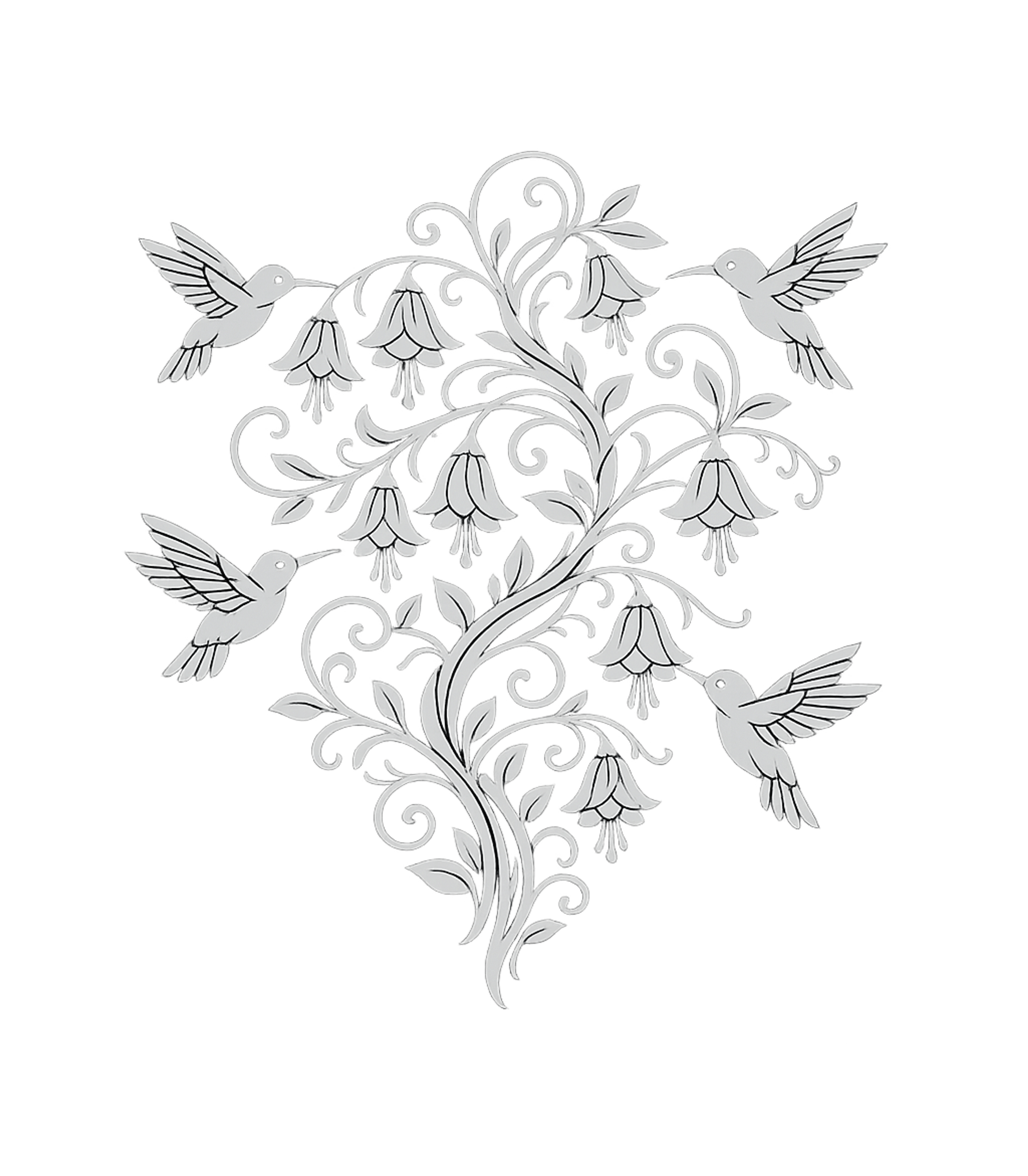 Hummingbird Floral Vine Wildlife Premium T-Shirt featuring Embrace the delicate beauty of nature with this intricate de – designed by Geoff Brown @ SunFrog Hummingbird Floral Vine Wildlife Premium T-Shirt featuring Embrace the delicate beauty of nature with this intricate de – designed by Geoff Brown @ SunFrog