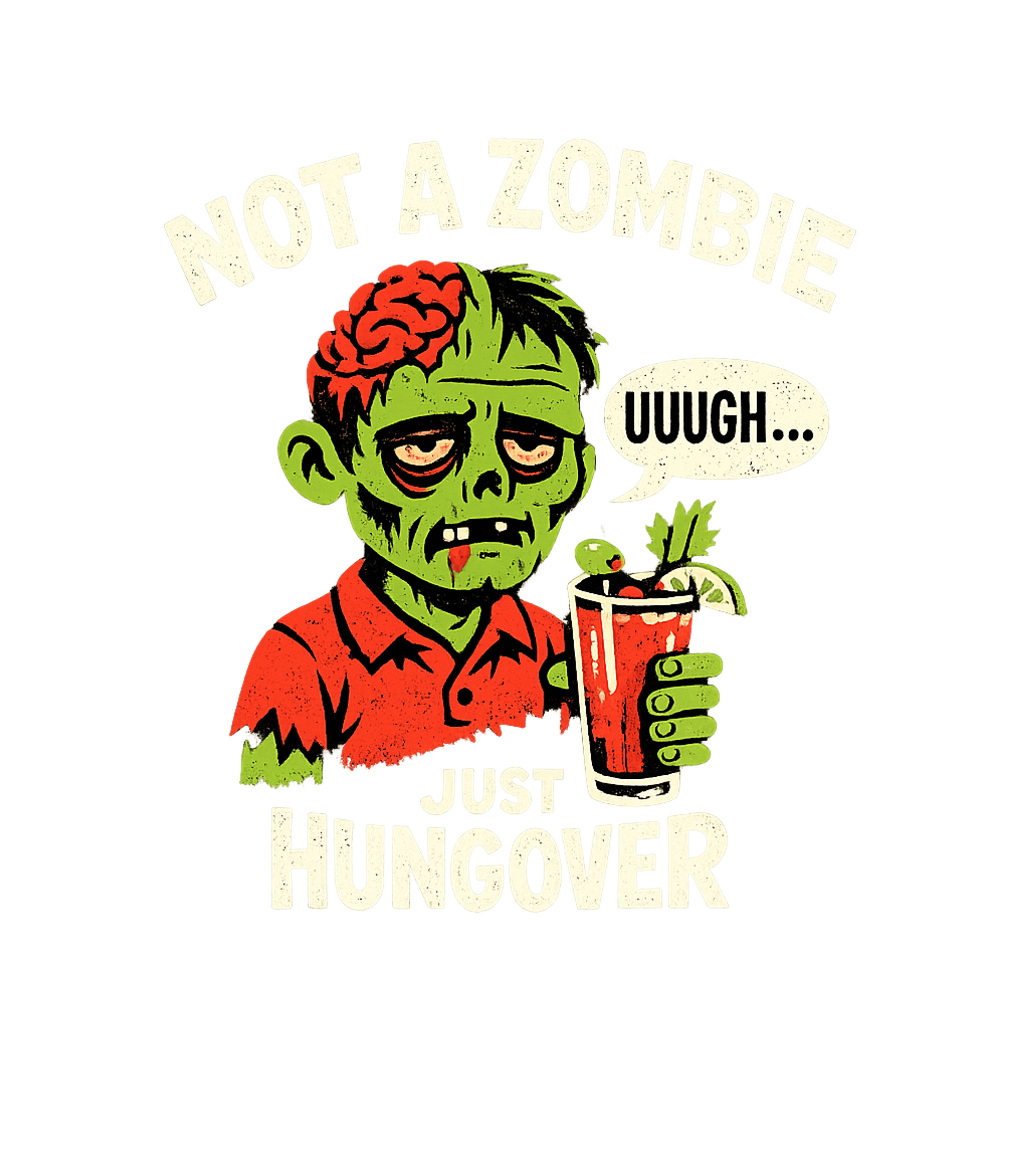 Hungover Zombie Bloody Mary Sarcasm Premium T-Shirt featuring This humorous artwork features a zombie-like character with – designed by Geoff Brown @ SunFrog Hungover Zombie Bloody Mary Sarcasm Premium T-Shirt featuring This humorous artwork features a zombie-like character with – designed by Geoff Brown @ SunFrog