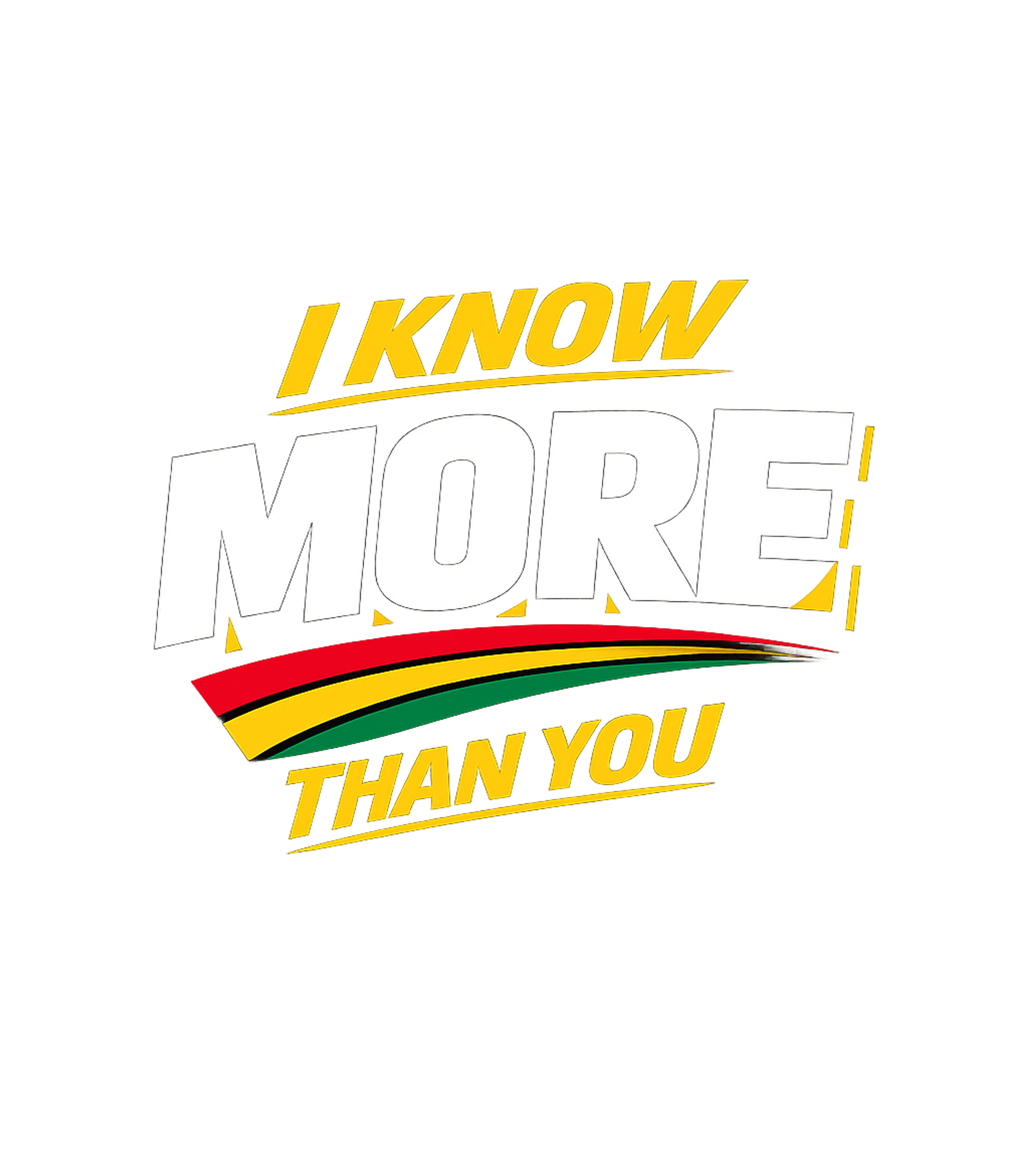 I Know More Than You Sarcasm Premium T-Shirt featuring Assert your wit with this bold graphic tee featuring the con – designed by Geoff Brown @ SunFrog I Know More Than You Sarcasm Premium T-Shirt featuring Assert your wit with this bold graphic tee featuring the con – designed by Geoff Brown @ SunFrog