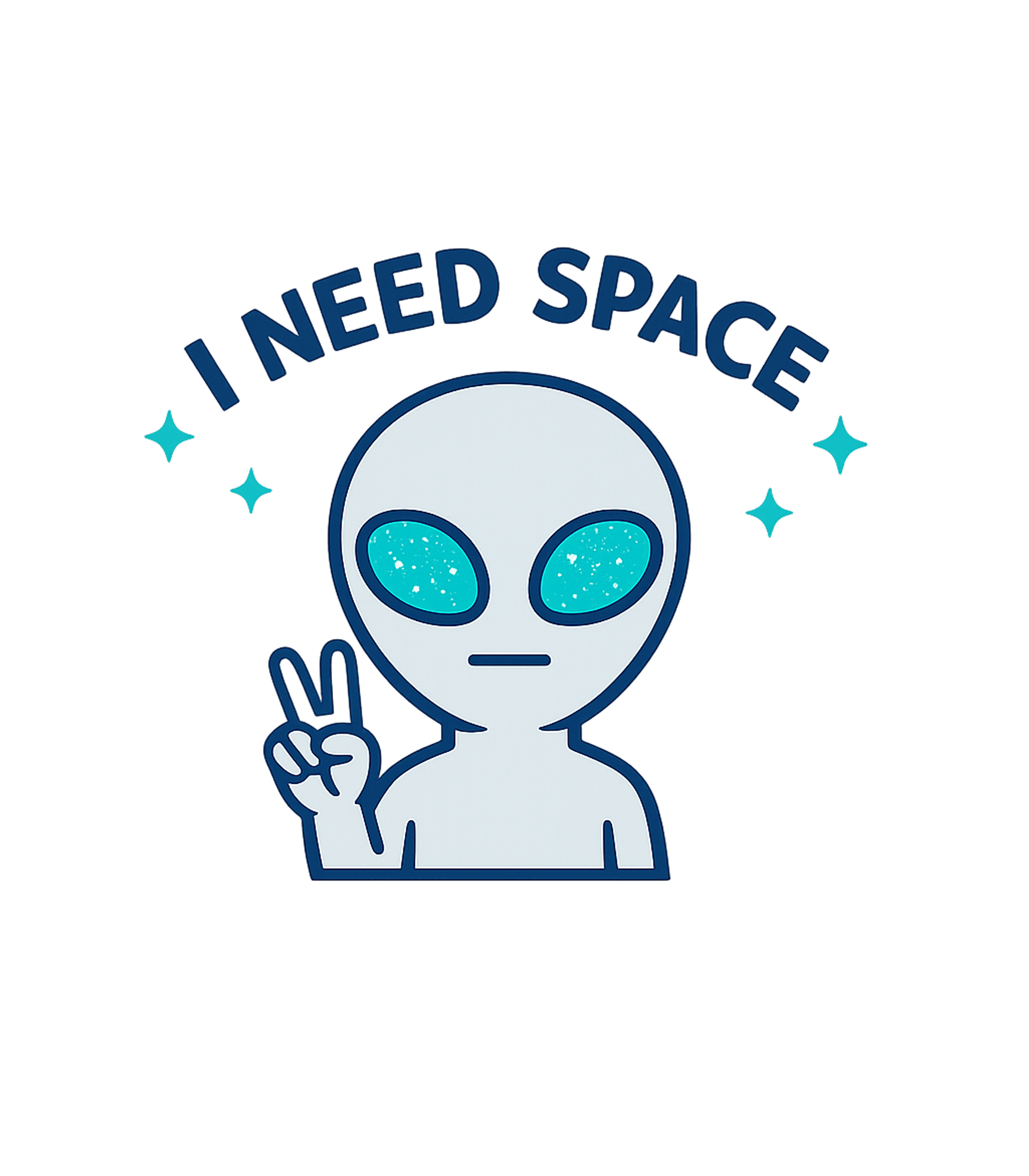 I Need Space Alien Sarcasm Premium T-Shirt featuring Embrace your inner introvert with this quirky alien tee, fea – designed by Geoff Brown @ SunFrog I Need Space Alien Sarcasm Premium T-Shirt featuring Embrace your inner introvert with this quirky alien tee, fea – designed by Geoff Brown @ SunFrog