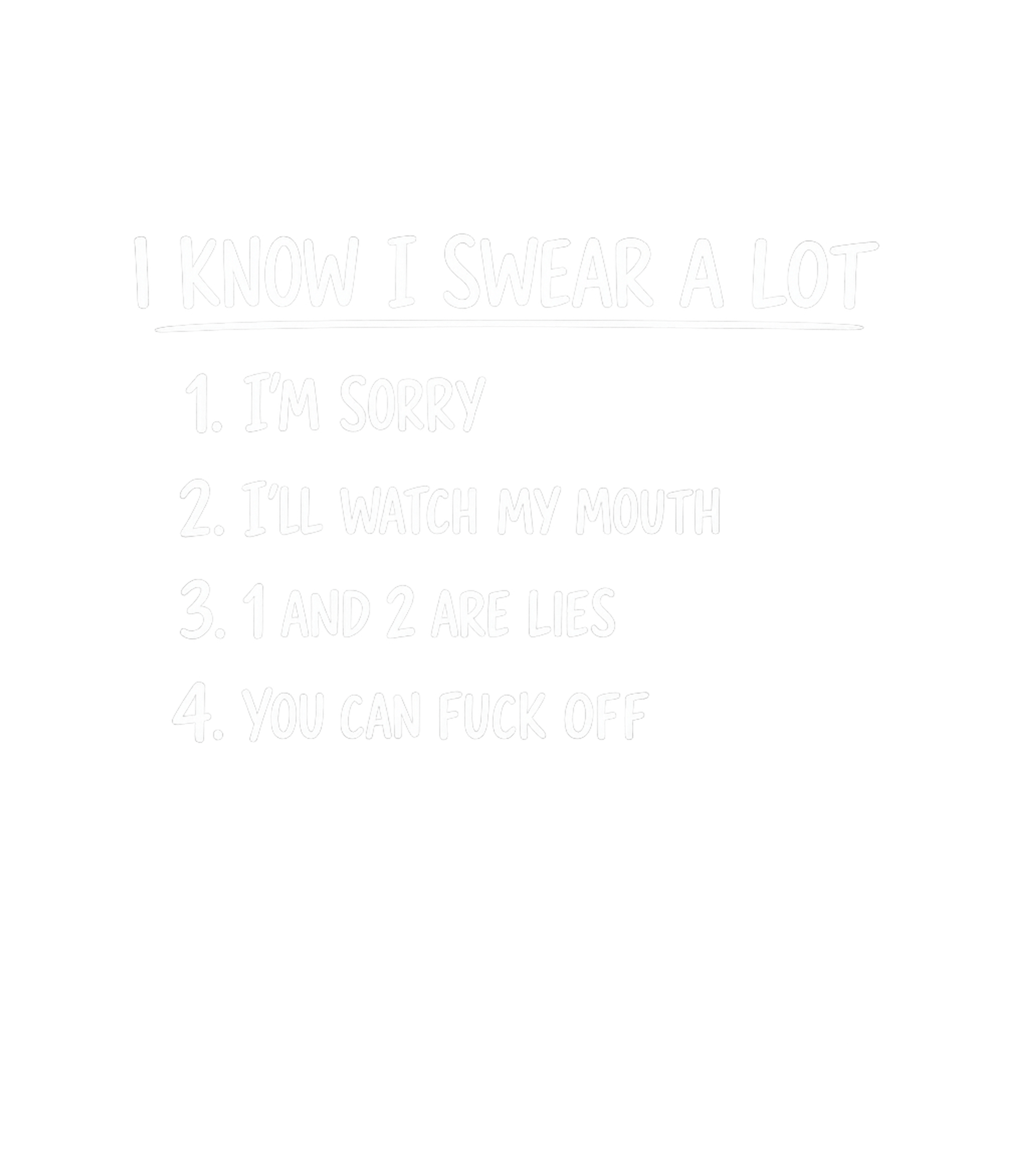 I Swear A Lot Sarcasm Premium T-Shirt featuring This design humorously captures a sarcastic and unapologetic – designed by Geoff Brown @ SunFrog I Swear A Lot Sarcasm Premium T-Shirt featuring This design humorously captures a sarcastic and unapologetic – designed by Geoff Brown @ SunFrog