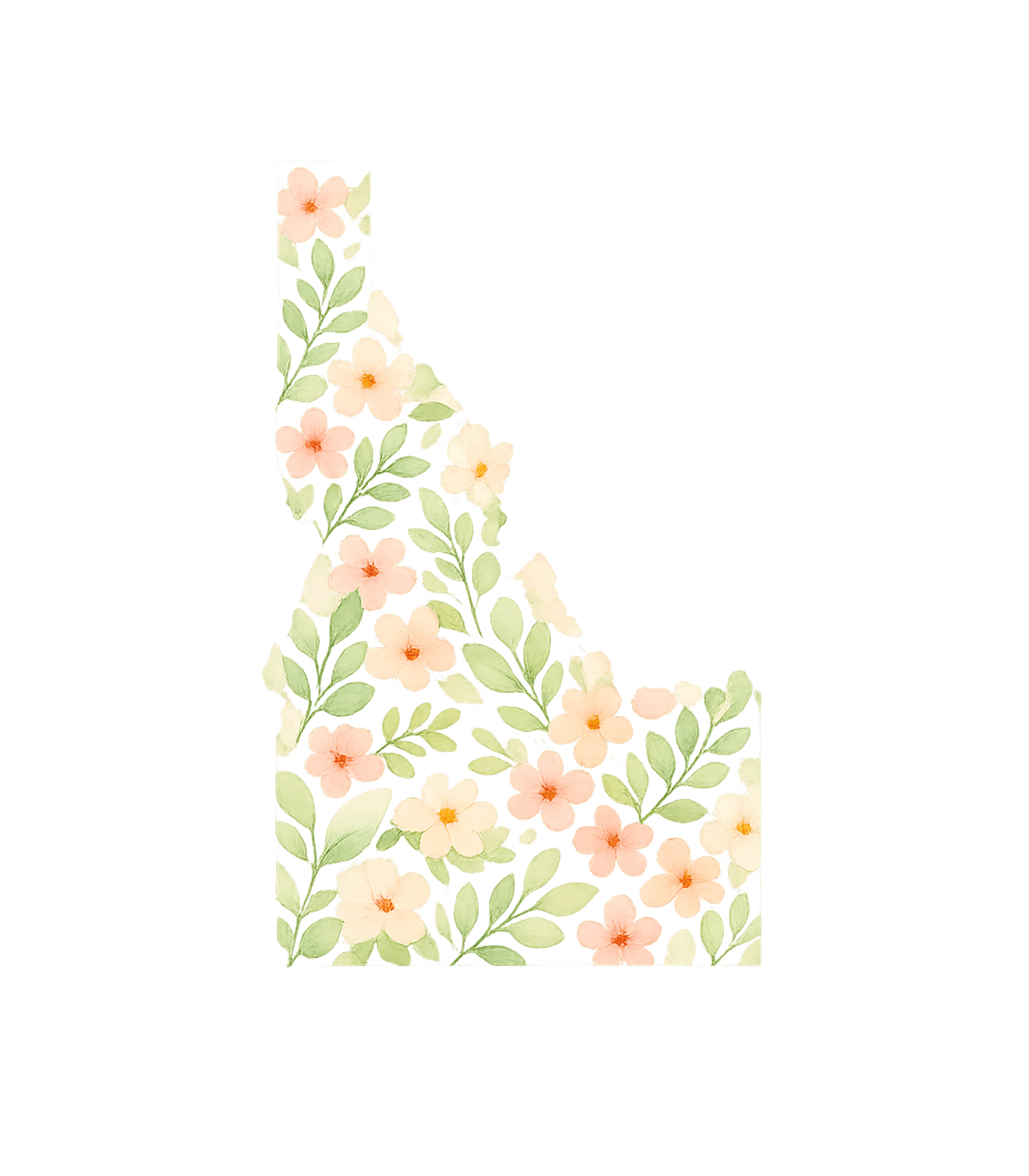 Idaho Floral Map Idaho Premium T-Shirt featuring Show your love for the Gem State with this beautiful waterco – designed by Geoff Brown @ SunFrog Idaho Floral Map Idaho Premium T-Shirt featuring Show your love for the Gem State with this beautiful waterco – designed by Geoff Brown @ SunFrog