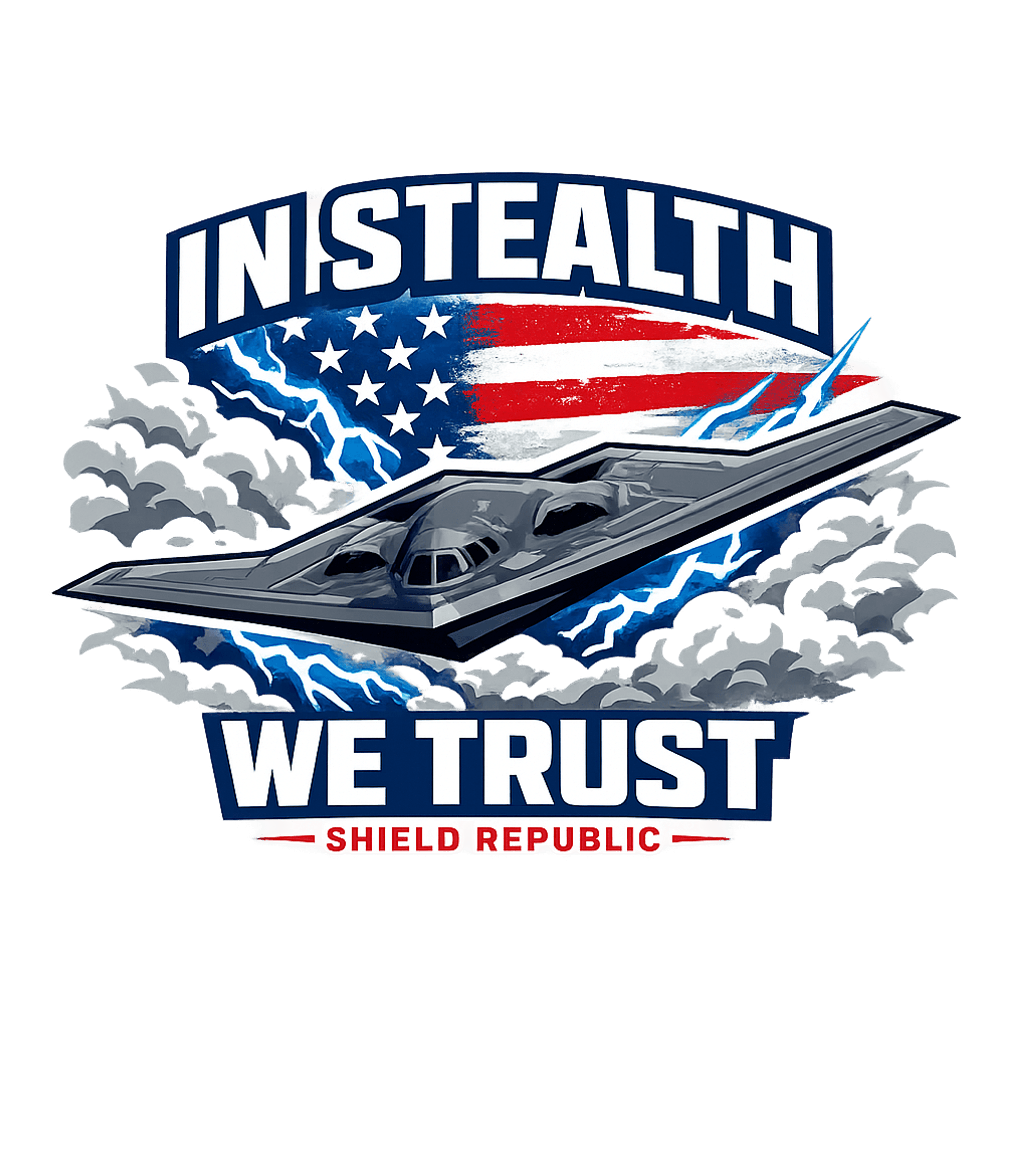 In Stealth We Trust Military Pride Premium T-Shirt featuring Show your patriotic pride with this bold graphic featuring a – designed by Geoff Brown @ SunFrog In Stealth We Trust Military Pride Premium T-Shirt featuring Show your patriotic pride with this bold graphic featuring a – designed by Geoff Brown @ SunFrog