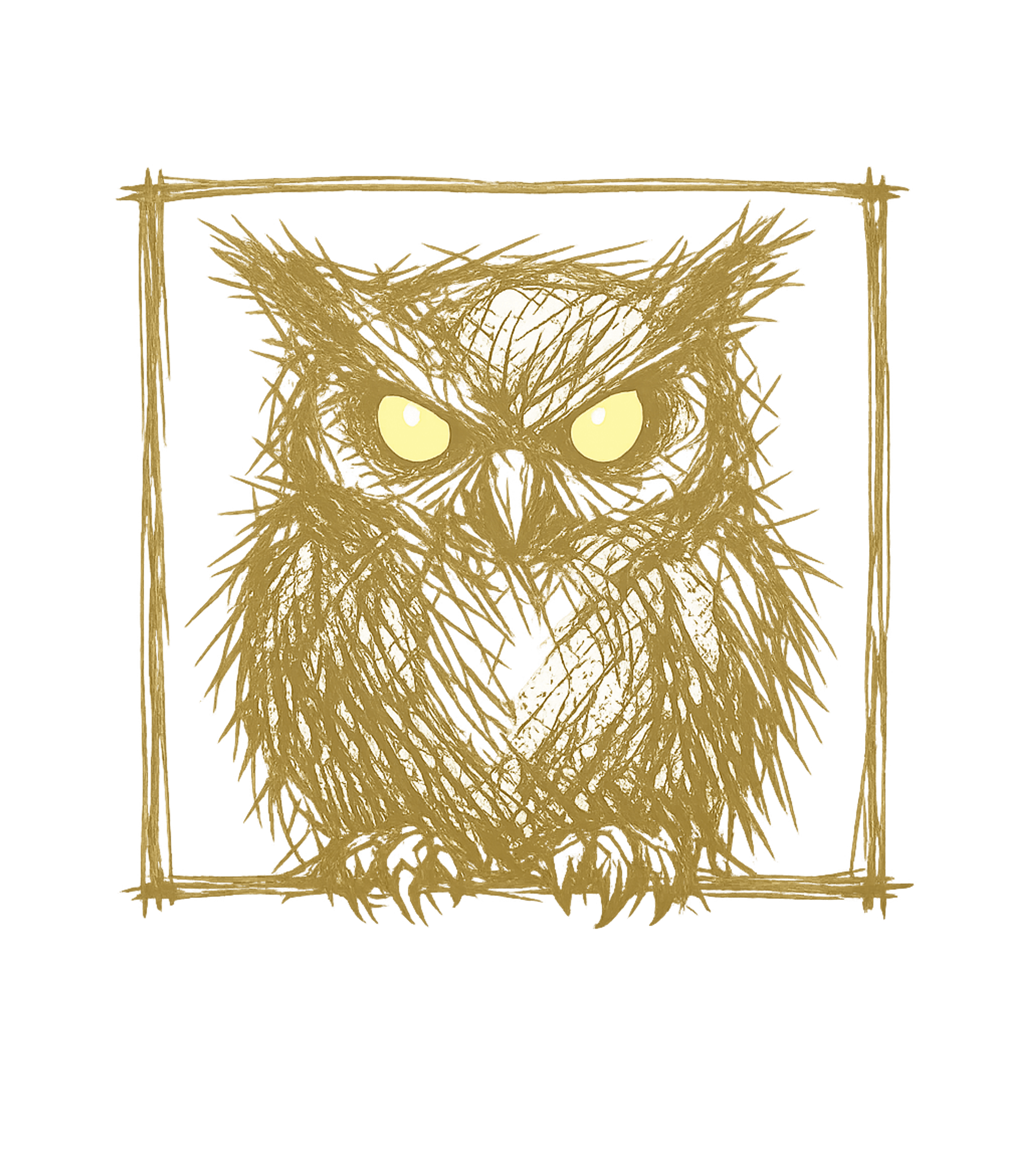 Intense Owl Sketch Wildlife Hooded Sweatshirt featuring Showcasing a fierce owl with glowing eyes rendered in a dyna – designed by Geoff Brown @ SunFrog Intense Owl Sketch Wildlife Hooded Sweatshirt featuring Showcasing a fierce owl with glowing eyes rendered in a dyna – designed by Geoff Brown @ SunFrog