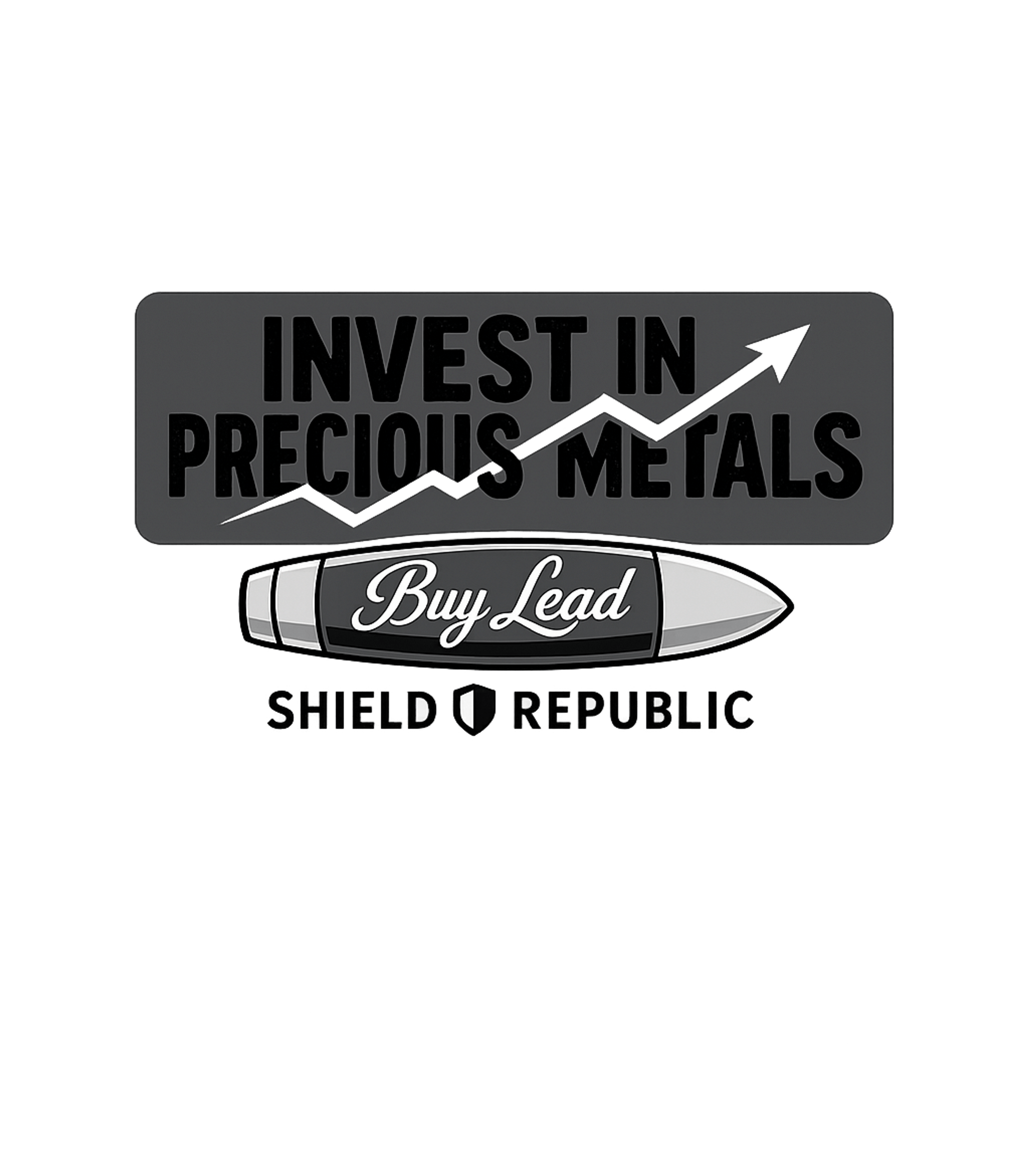 Invest In Lead Bullets Freedom / Constitution Hooded Sweatshirt featuring This graphic features a clever play on words, advising to 'I – designed by Geoff Brown @ SunFrog Invest In Lead Bullets Freedom / Constitution Hooded Sweatshirt featuring This graphic features a clever play on words, advising to 'I – designed by Geoff Brown @ SunFrog