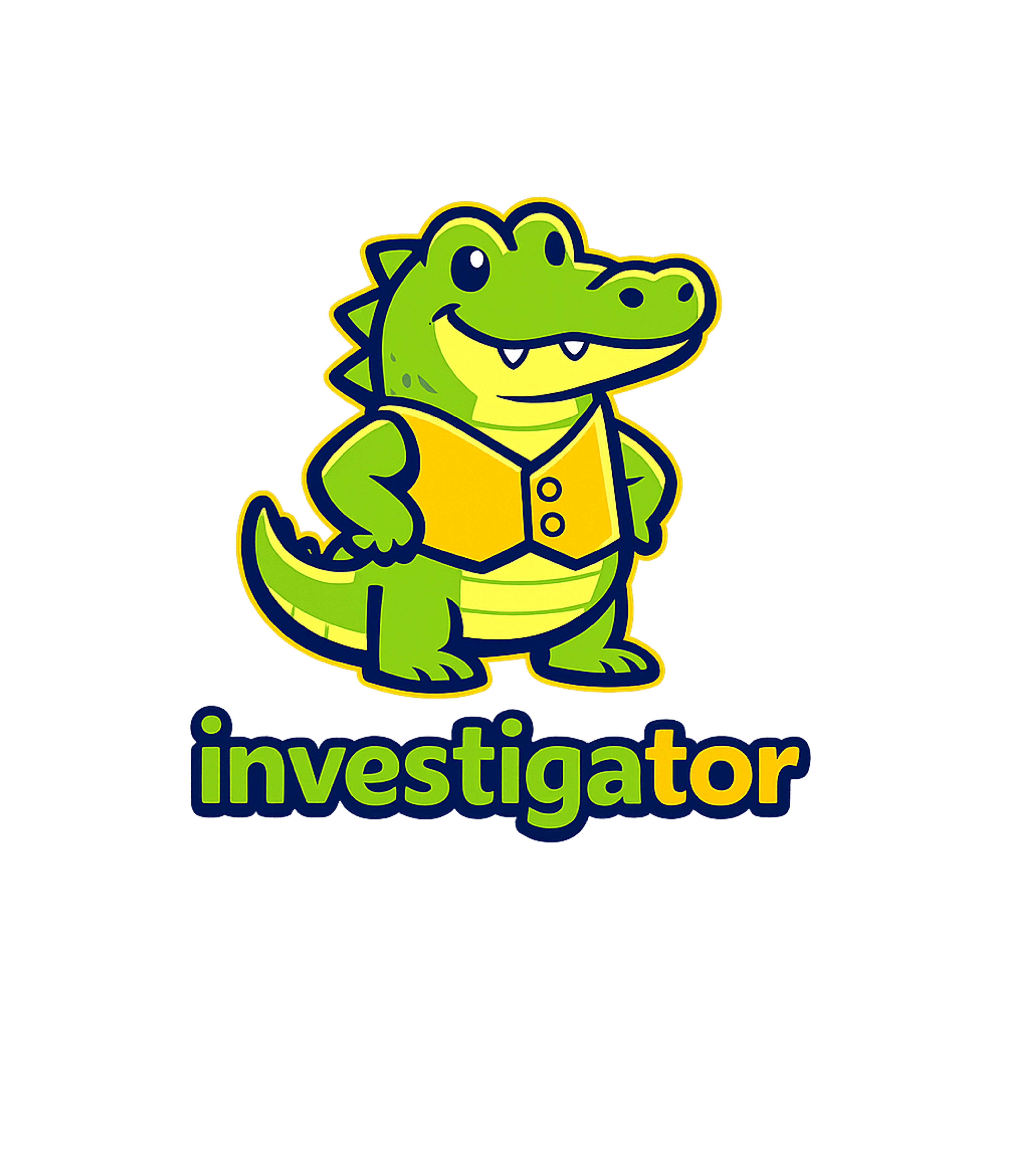 Investigator Alligator Pun Work / Office Humor Crewneck Sweatshirt featuring This clever graphic features a friendly, dapper alligator in – designed by Geoff Brown @ SunFrog Investigator Alligator Pun Work / Office Humor Crewneck Sweatshirt featuring This clever graphic features a friendly, dapper alligator in – designed by Geoff Brown @ SunFrog