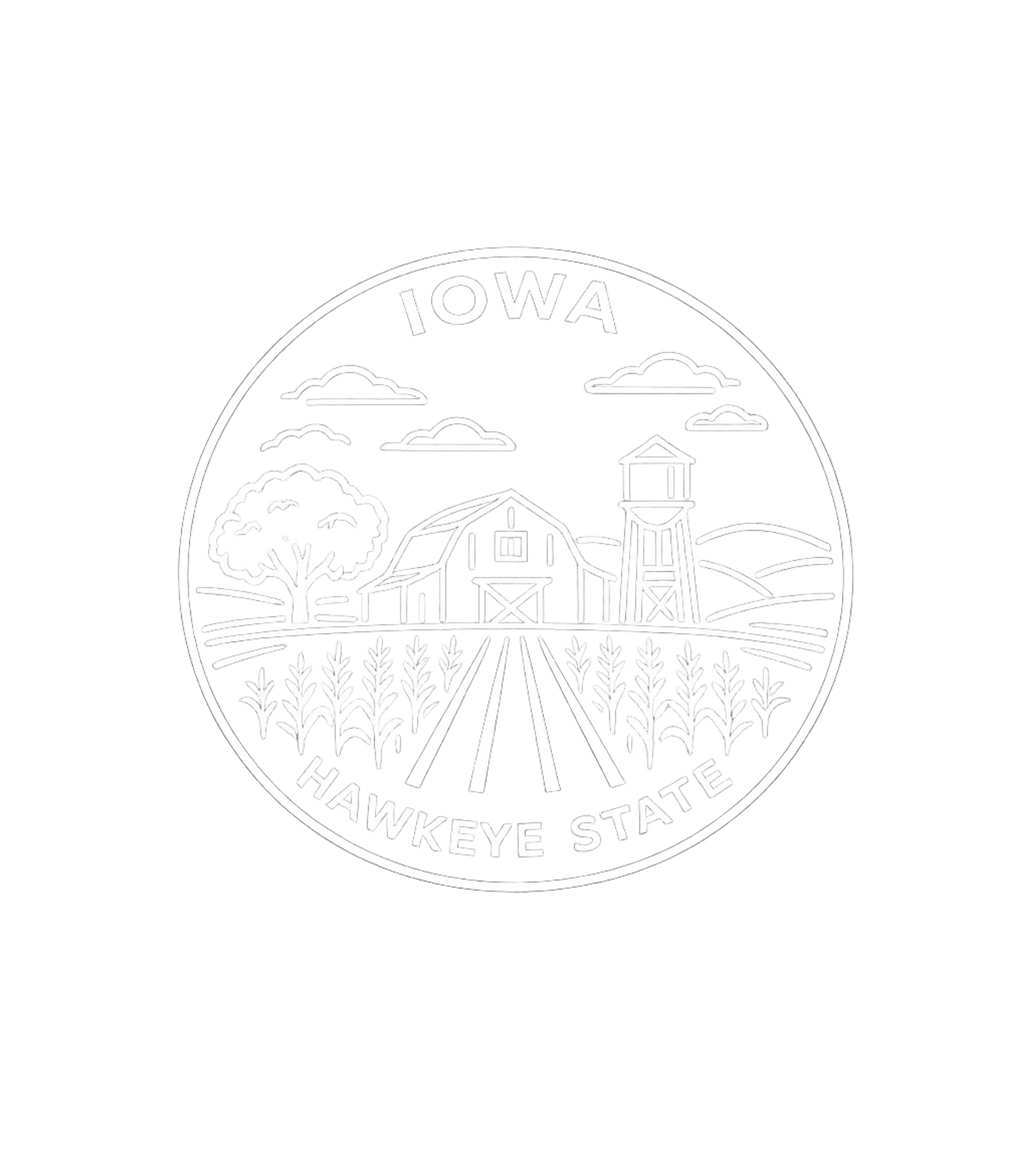 Iowa Hawkeye State Farm Iowa Premium T-Shirt featuring Celebrate your Iowa roots with this striking minimalist line – designed by Geoff Brown @ SunFrog Iowa Hawkeye State Farm Iowa Premium T-Shirt featuring Celebrate your Iowa roots with this striking minimalist line – designed by Geoff Brown @ SunFrog