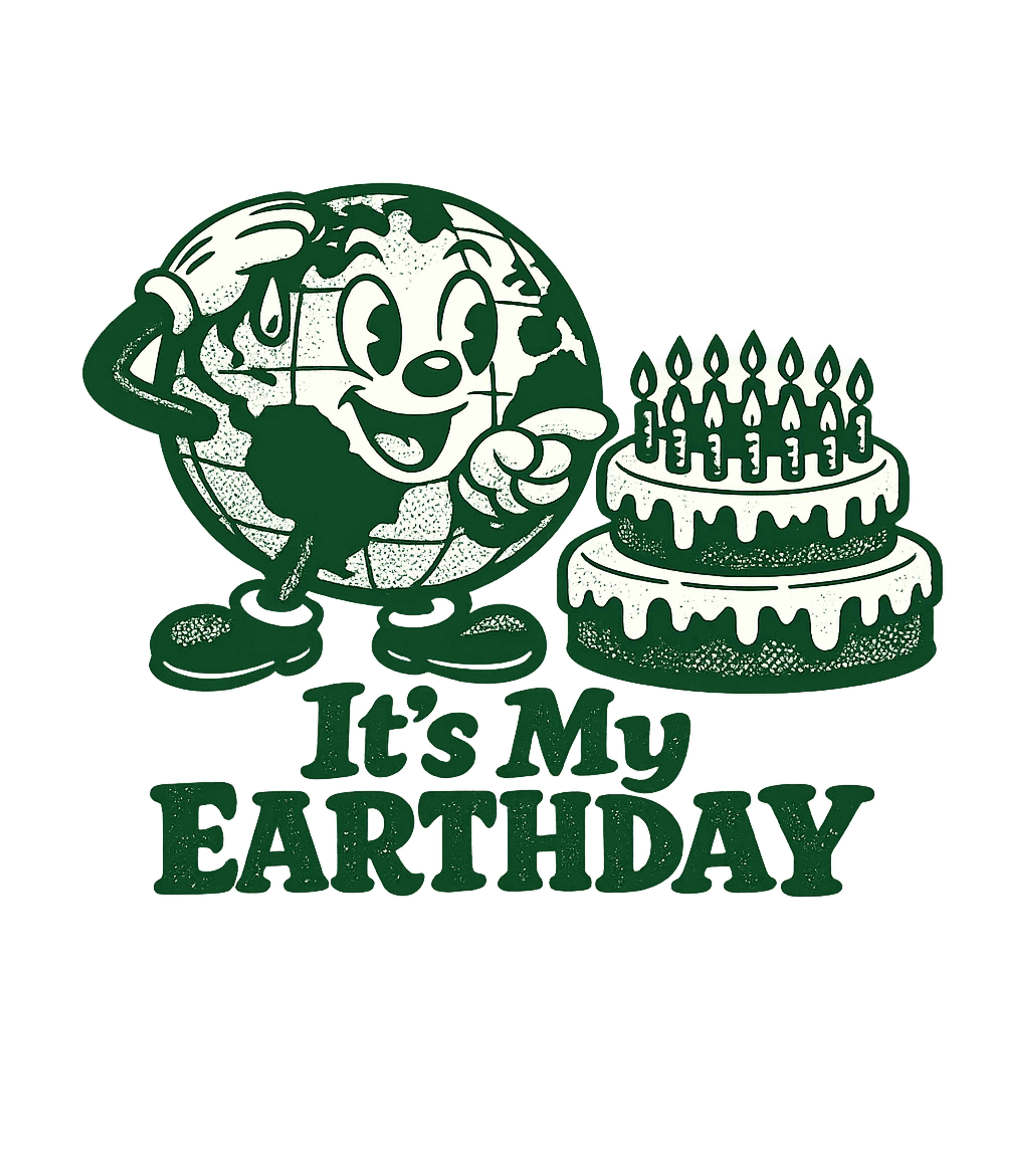 It's My Earthday Birthdays Premium T-Shirt featuring Celebrate Earth Day with this fun retro-style graphic featur – designed by Geoff Brown @ SunFrog It's My Earthday Birthdays Premium T-Shirt featuring Celebrate Earth Day with this fun retro-style graphic featur – designed by Geoff Brown @ SunFrog