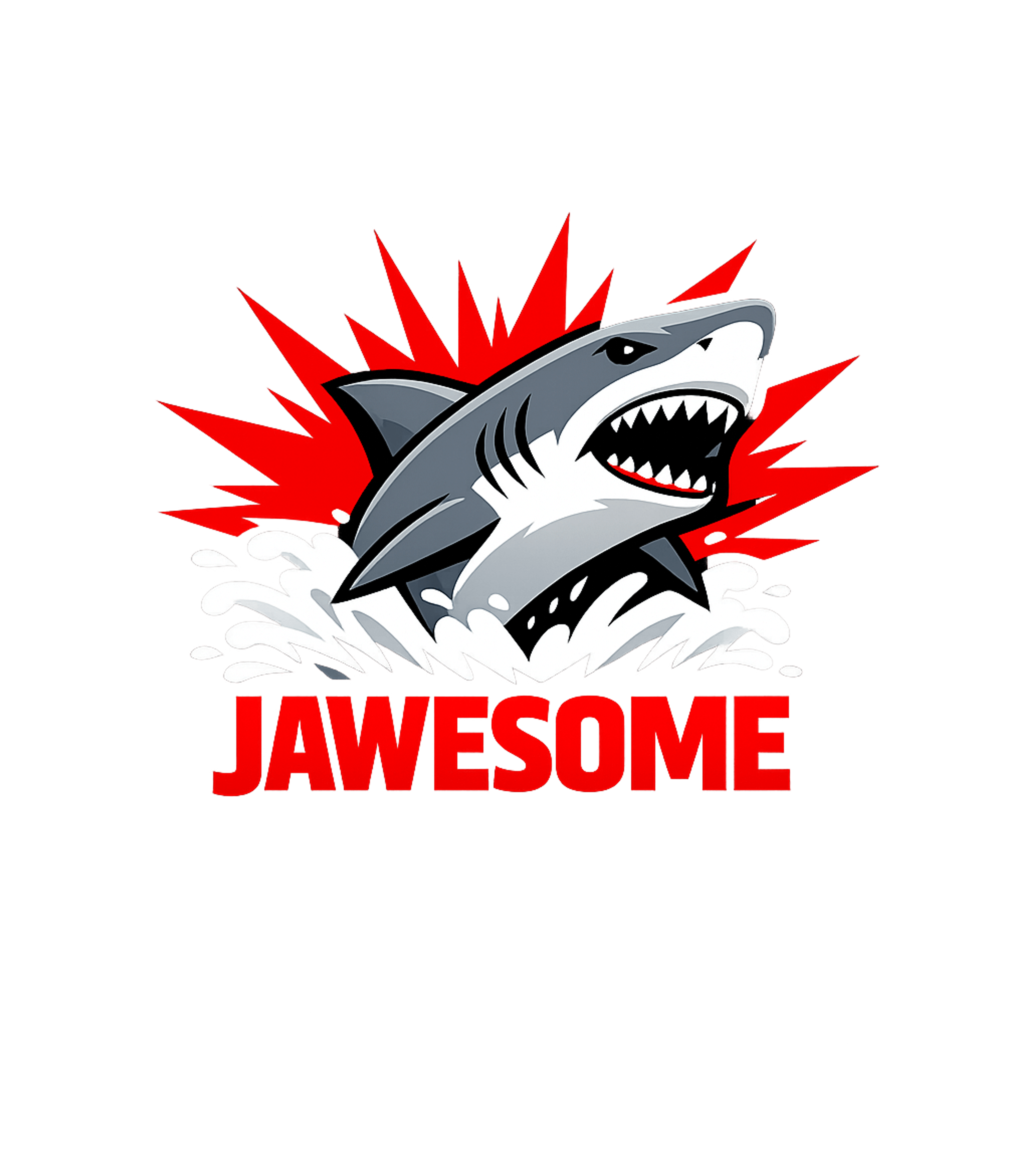 Jawsome Shark Graphic Wildlife Crewneck Sweatshirt featuring Dive into fun with this 'Jawsome' shark graphic tee, featuri – designed by Geoff Brown @ SunFrog Jawsome Shark Graphic Wildlife Crewneck Sweatshirt featuring Dive into fun with this 'Jawsome' shark graphic tee, featuri – designed by Geoff Brown @ SunFrog